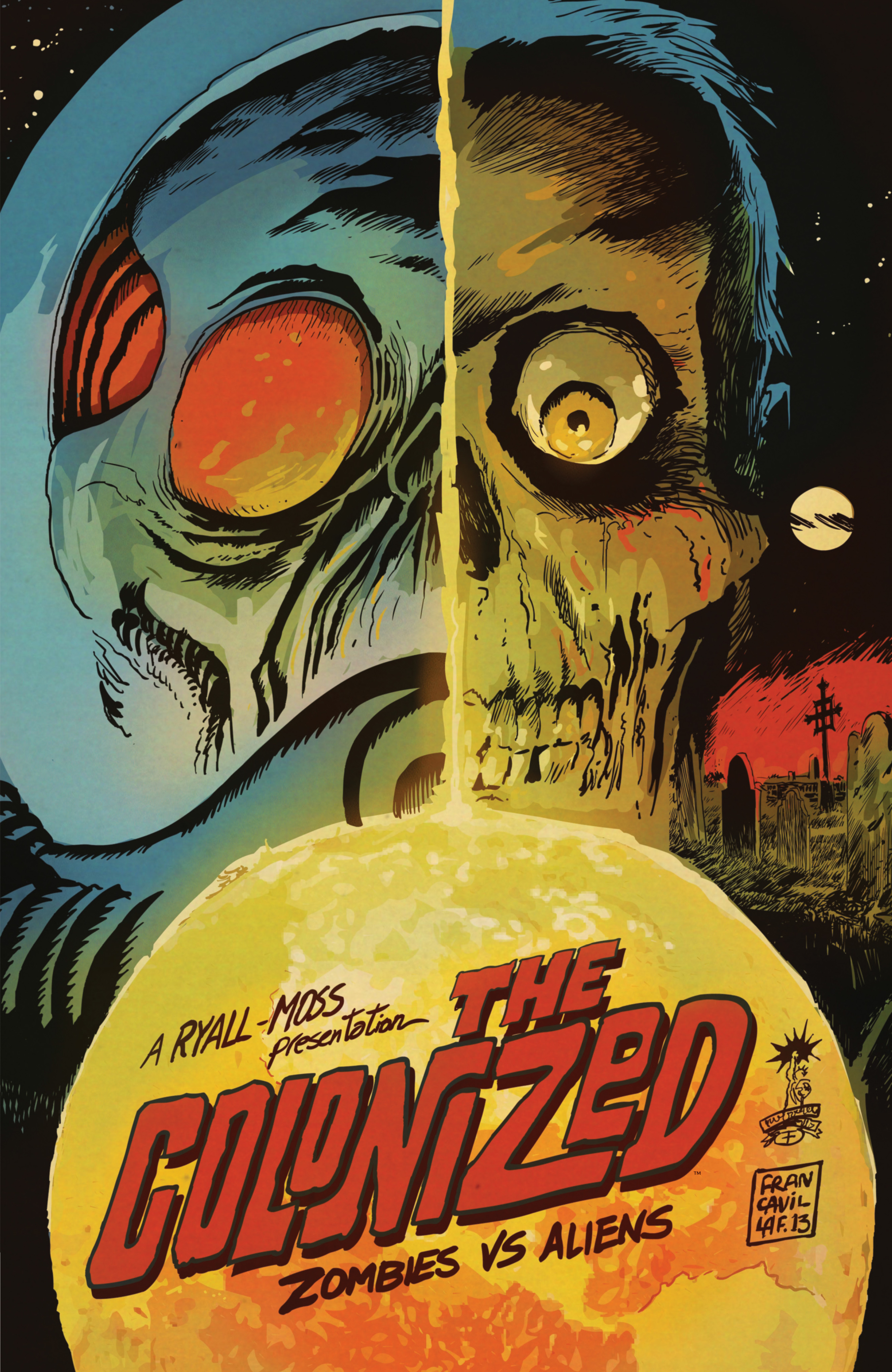 Read online The Colonized: Zombies vs. Aliens comic -  Issue # TPB - 1