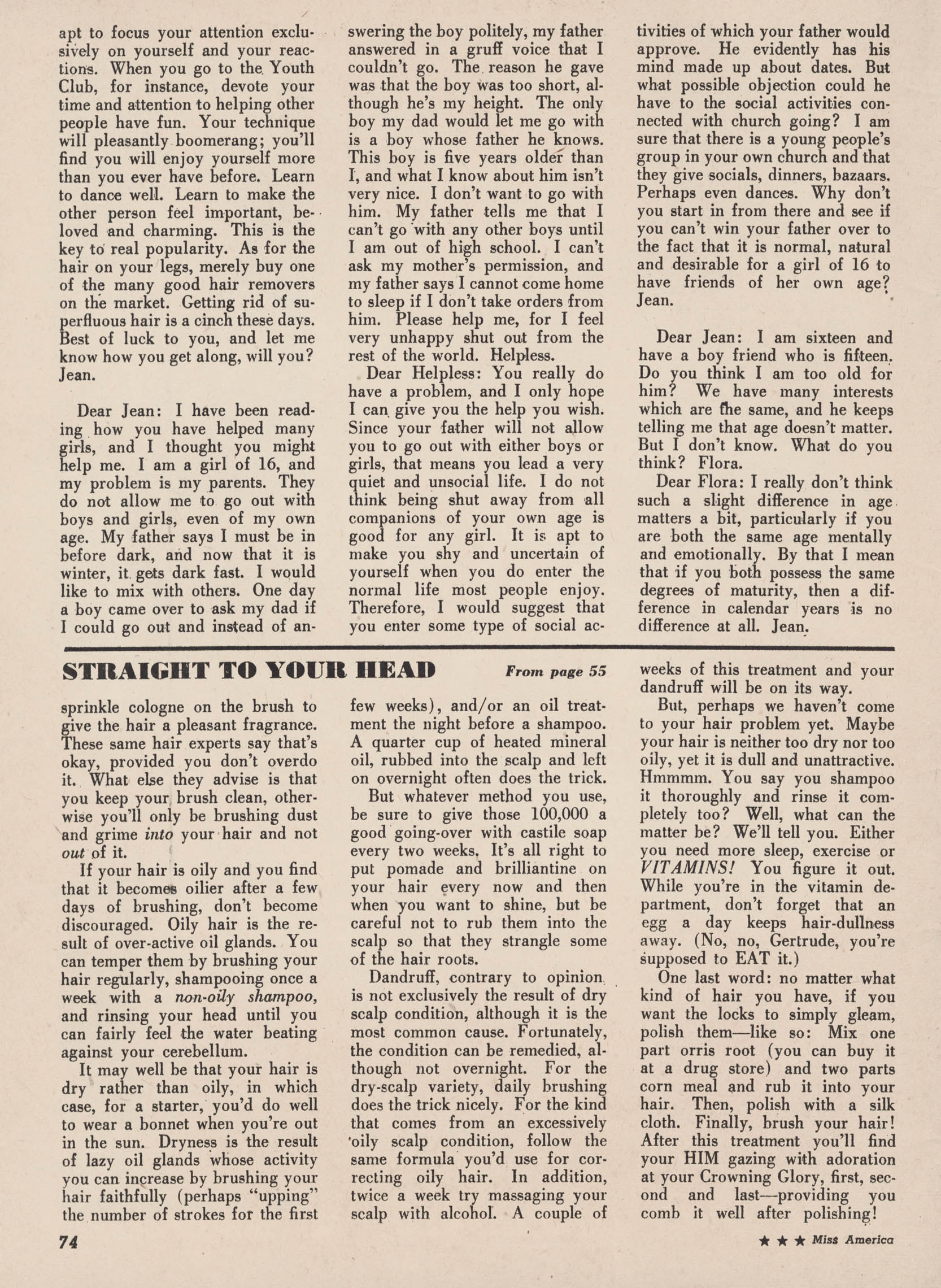 Read online Miss America Magazine comic -  Issue #29 - 61
