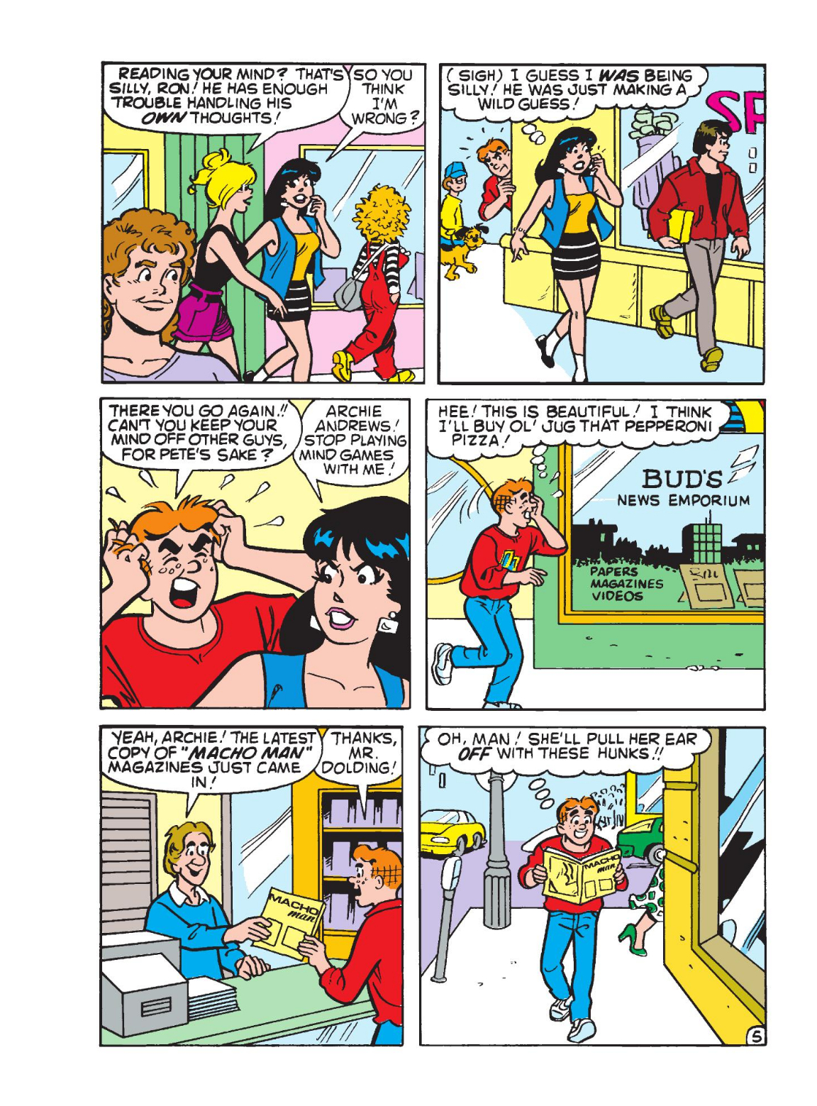 Read online World of Betty & Veronica Digest comic -  Issue #26 - 153
