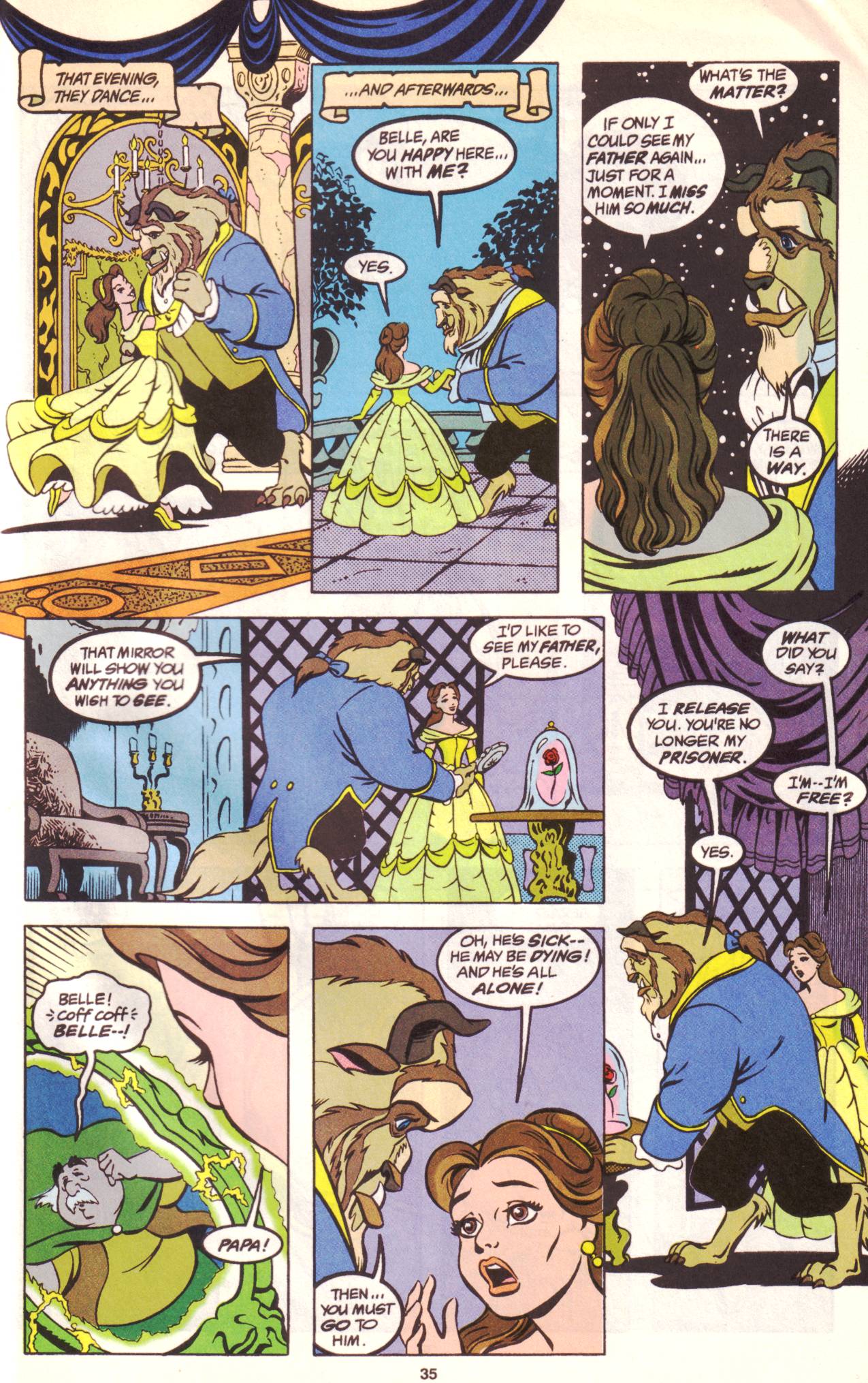 Read online Disney's Beauty and The Beast (1991) comic -  Issue # Full - 37