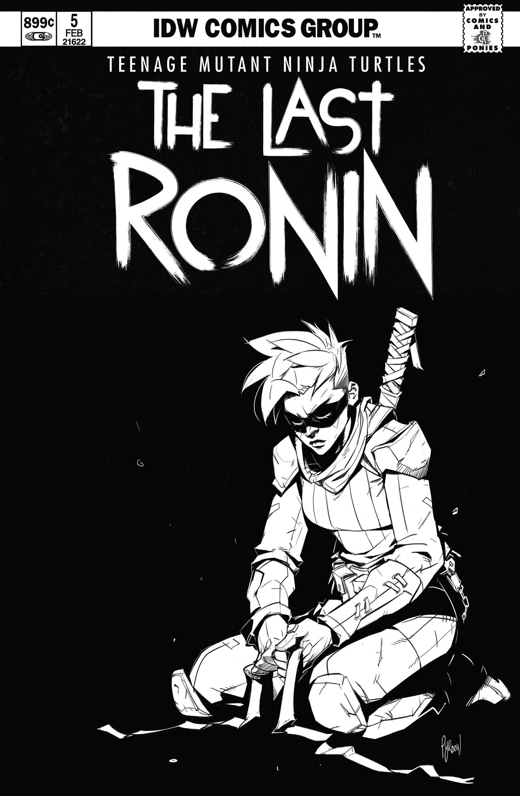 Read online Teenage Mutant Ninja Turtles: The Last Ronin - The Covers comic -  Issue # TPB (Part 2) - 45