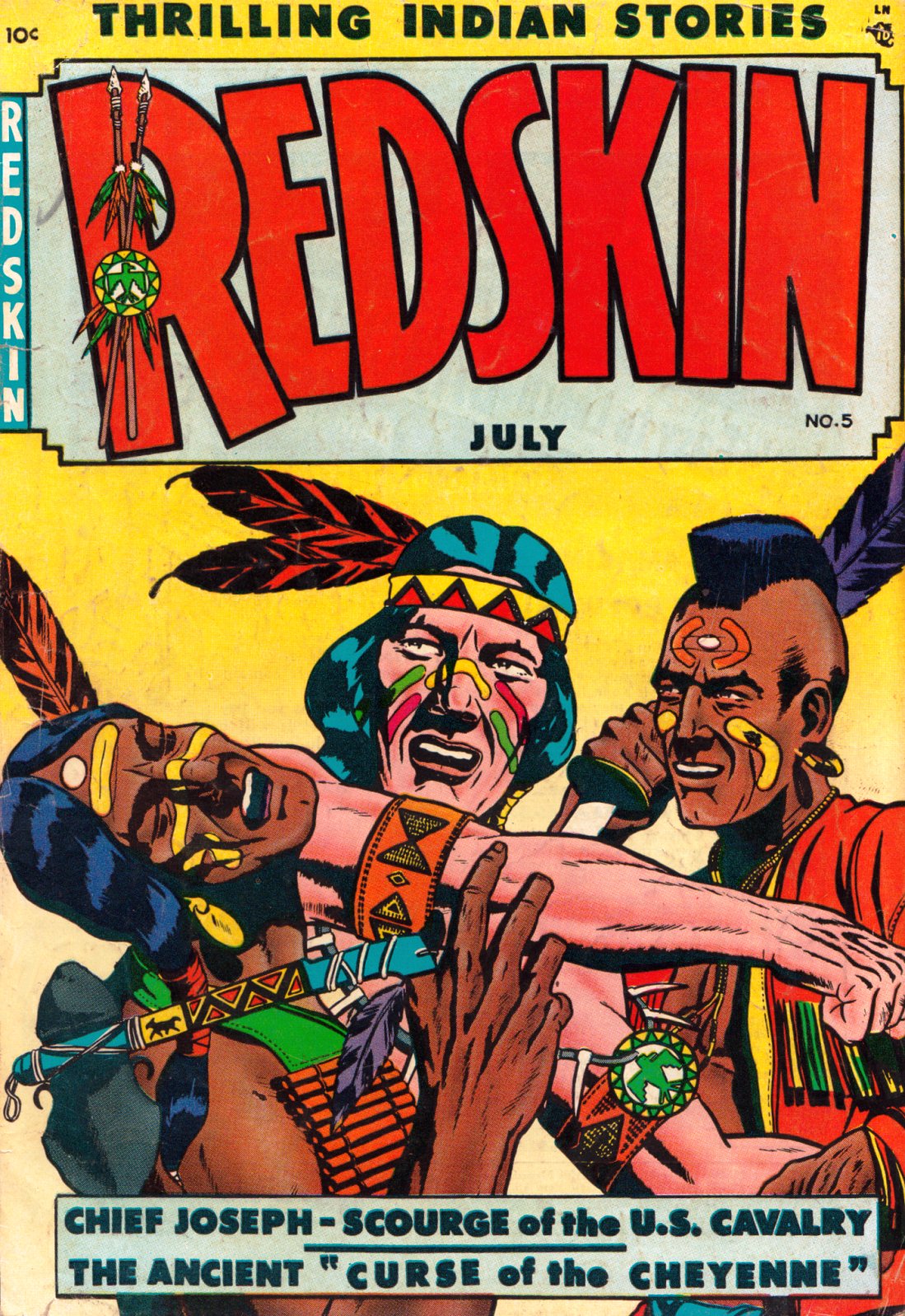 Read online Redskin comic -  Issue #5 - 1