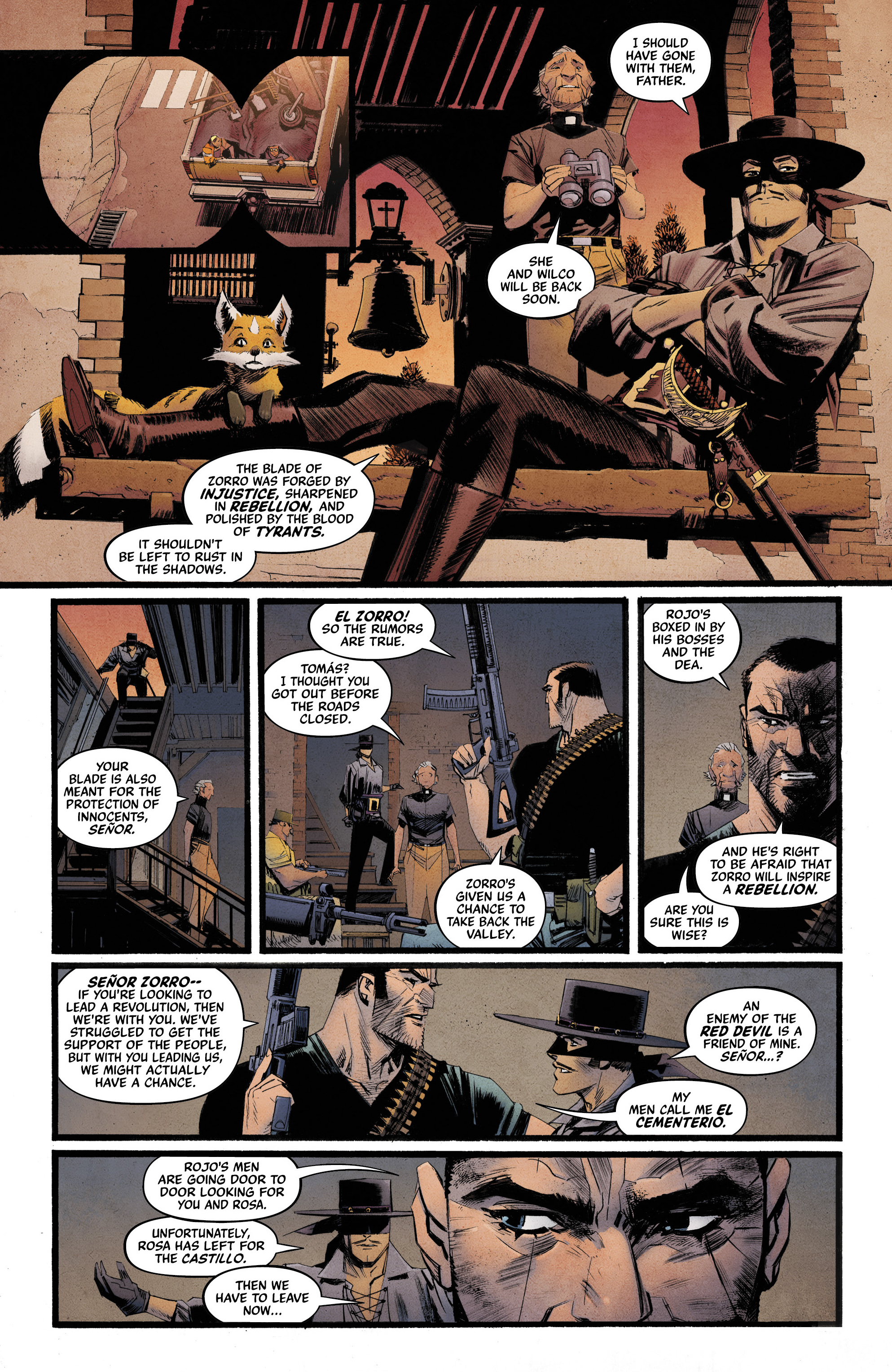 Read online Zorro: Man of the Dead comic -  Issue #2 - 19