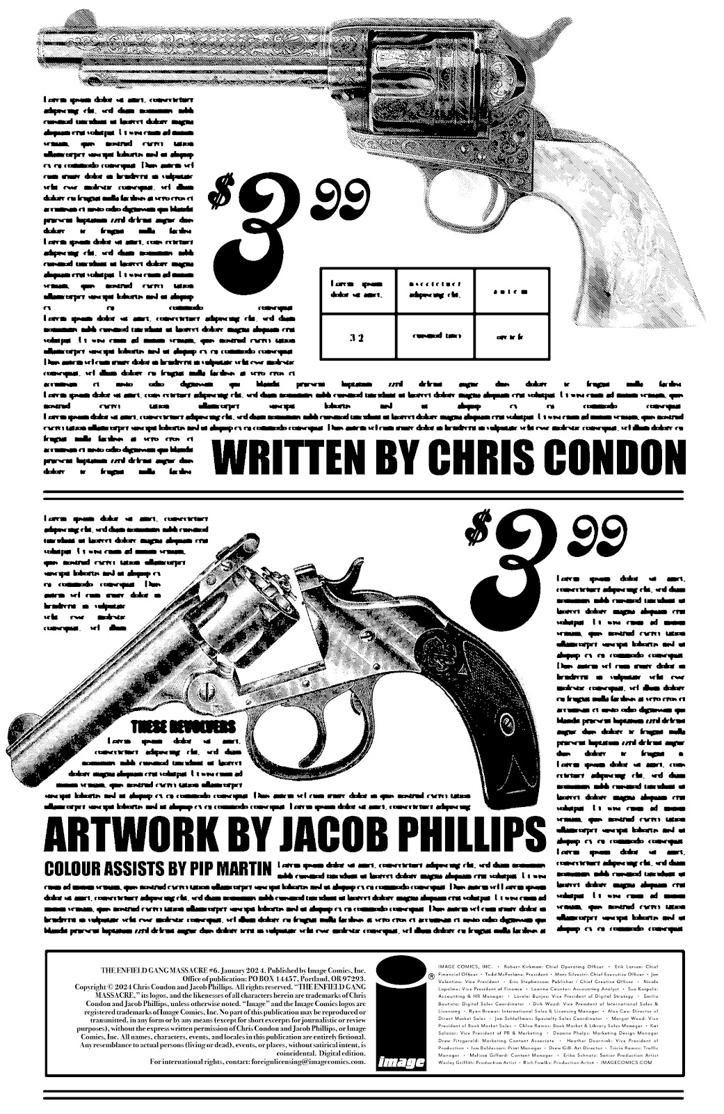 The Enfield Gang Massacre issue 6 - Page 2