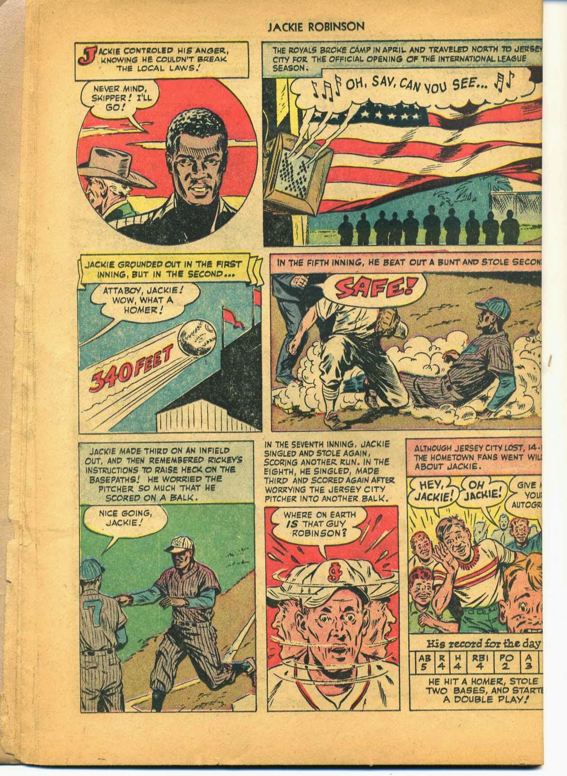 Read online Jackie Robinson comic -  Issue #1 - 15