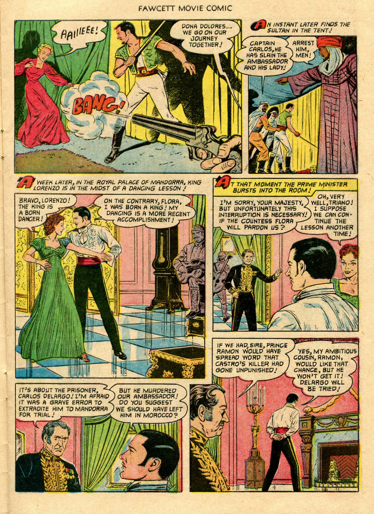 Read online Fawcett Movie Comic comic -  Issue #18 - 9