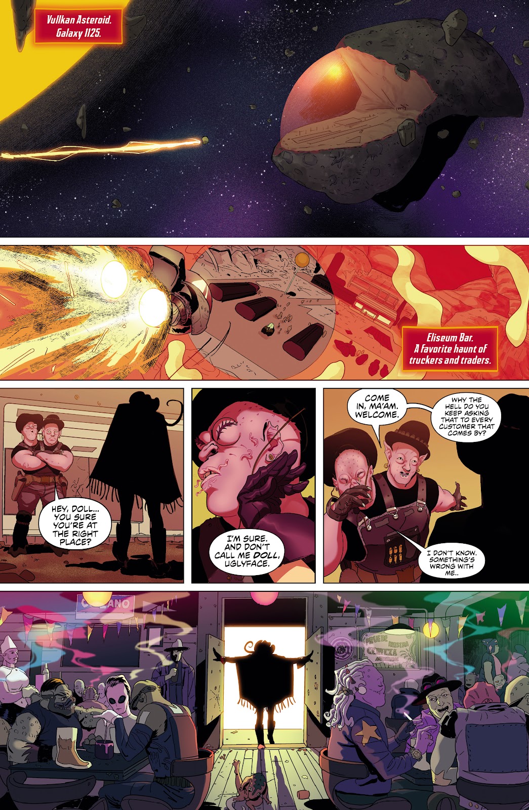 Machine Girl & the Space Hell Engels issue 1 - Page 4