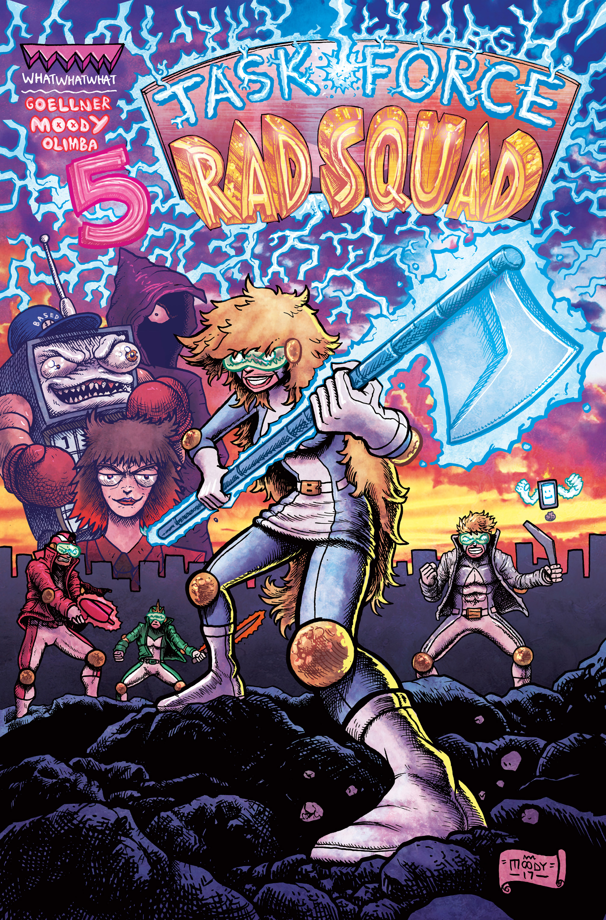 Read online Task Force Rad Squad comic -  Issue #5 - 1