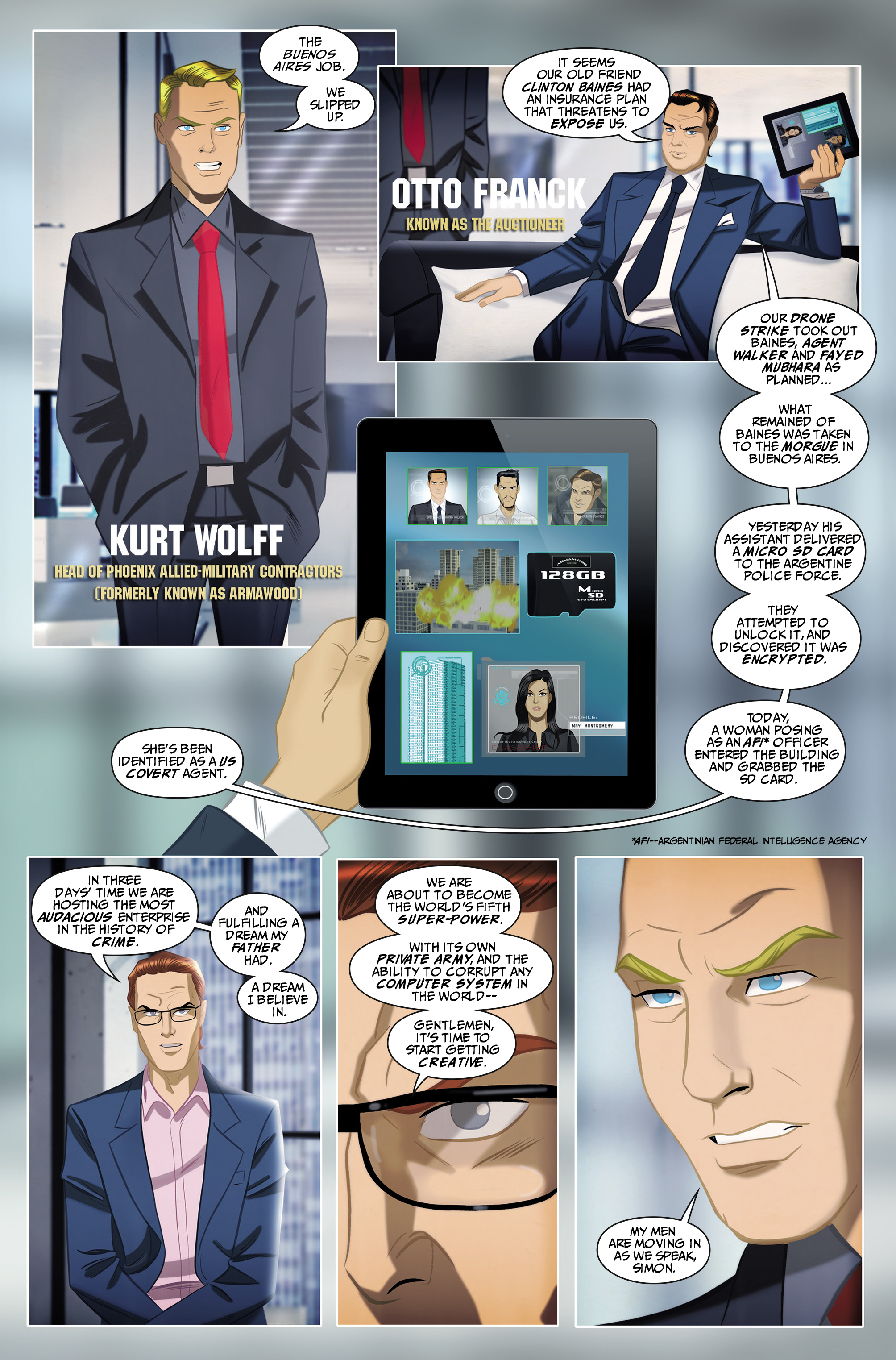 Read online Scarlett Couture: The Munich File comic -  Issue #1 - 10