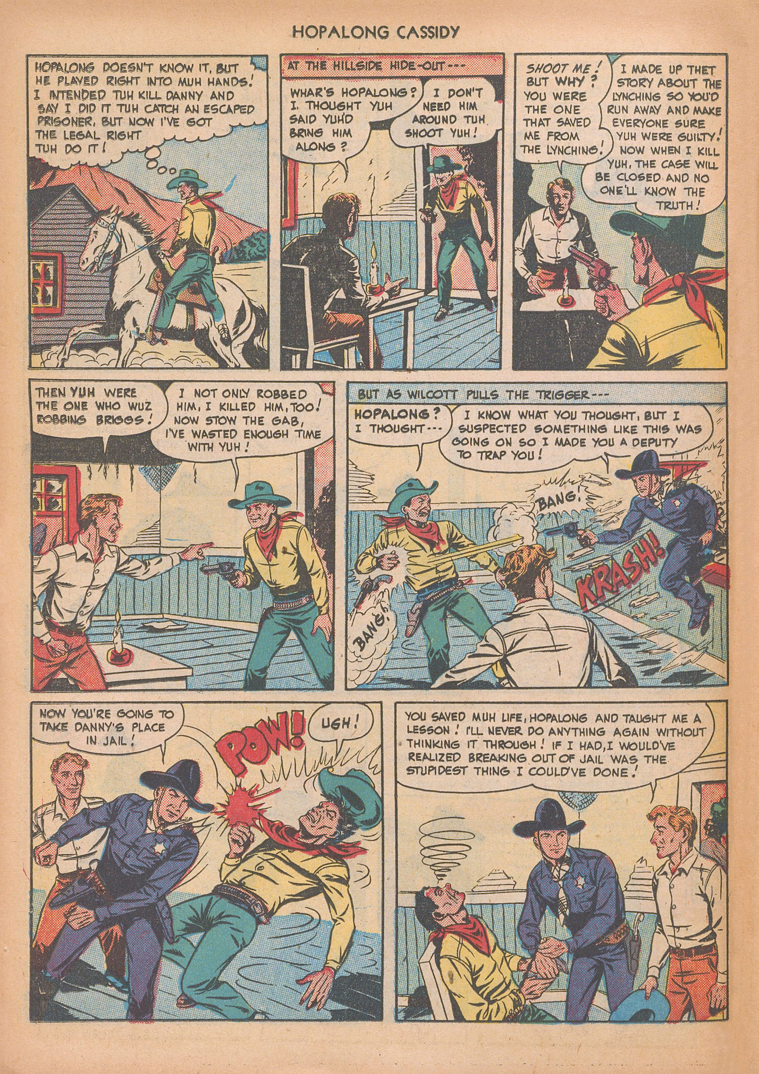 Read online Hopalong Cassidy comic -  Issue #35 - 30