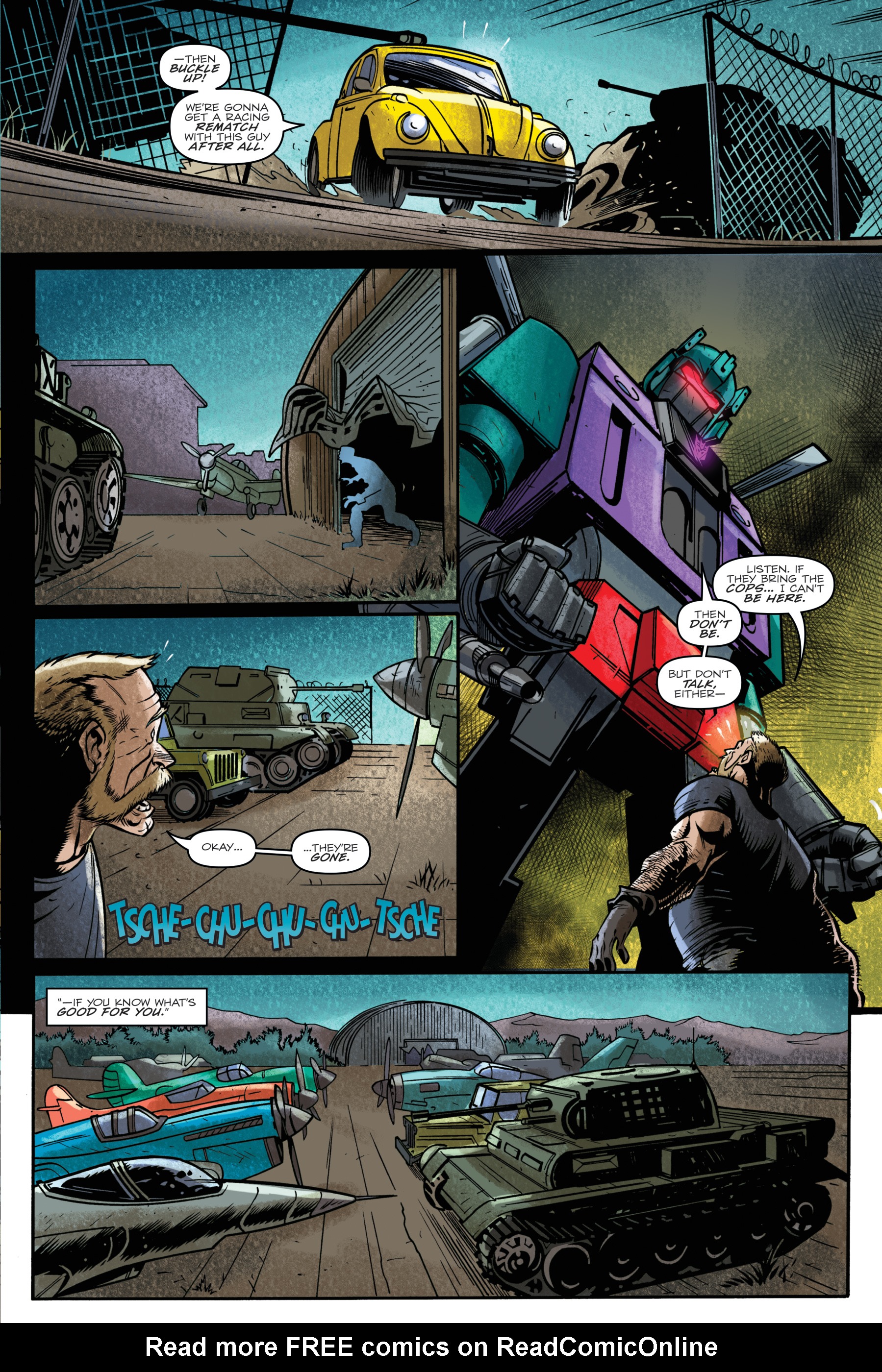 Read online Transformers: Bumblebee - Win If You Dare comic -  Issue # TPB - 36