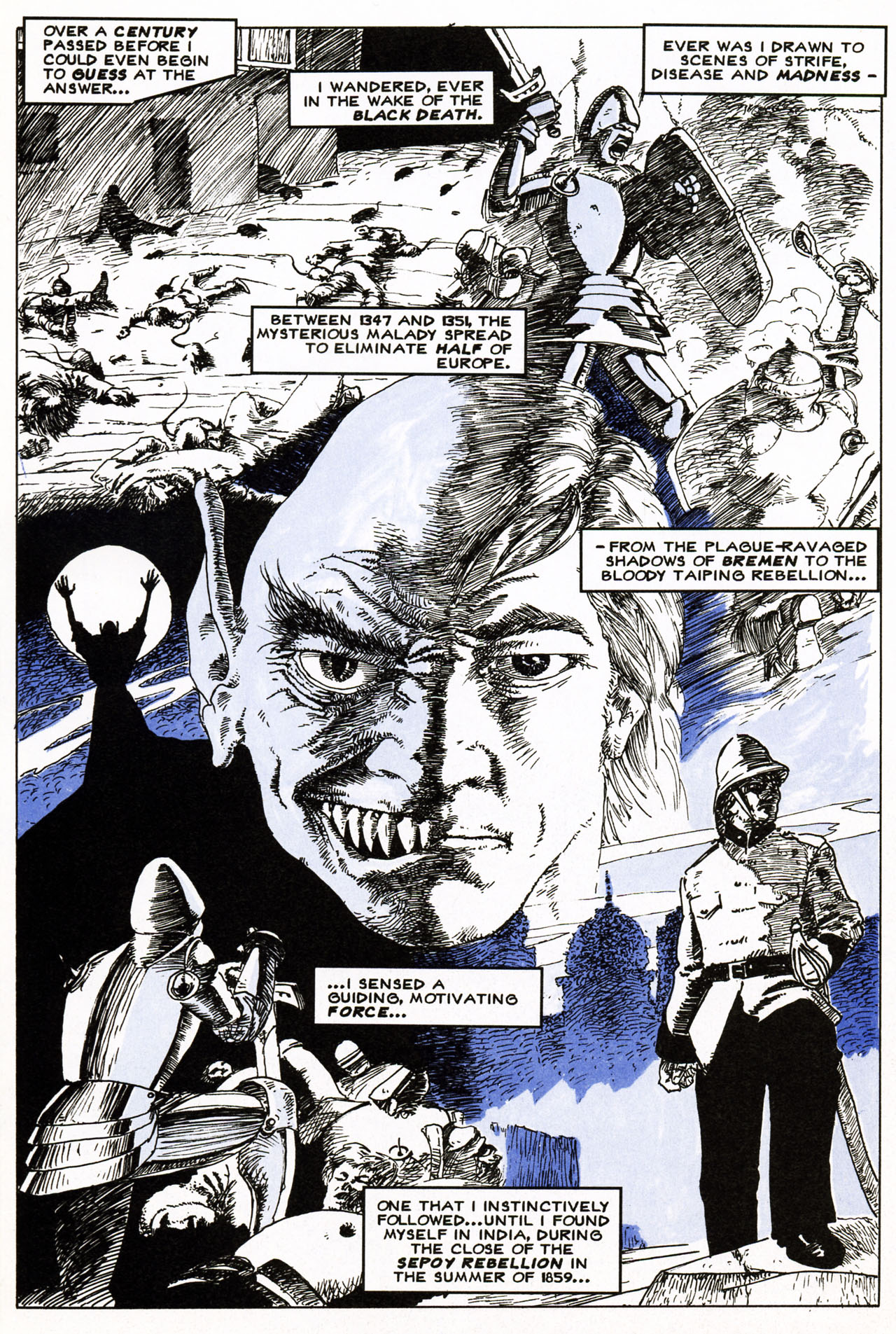 Read online Nosferatu: Plague of Terror comic -  Issue #2 - 14