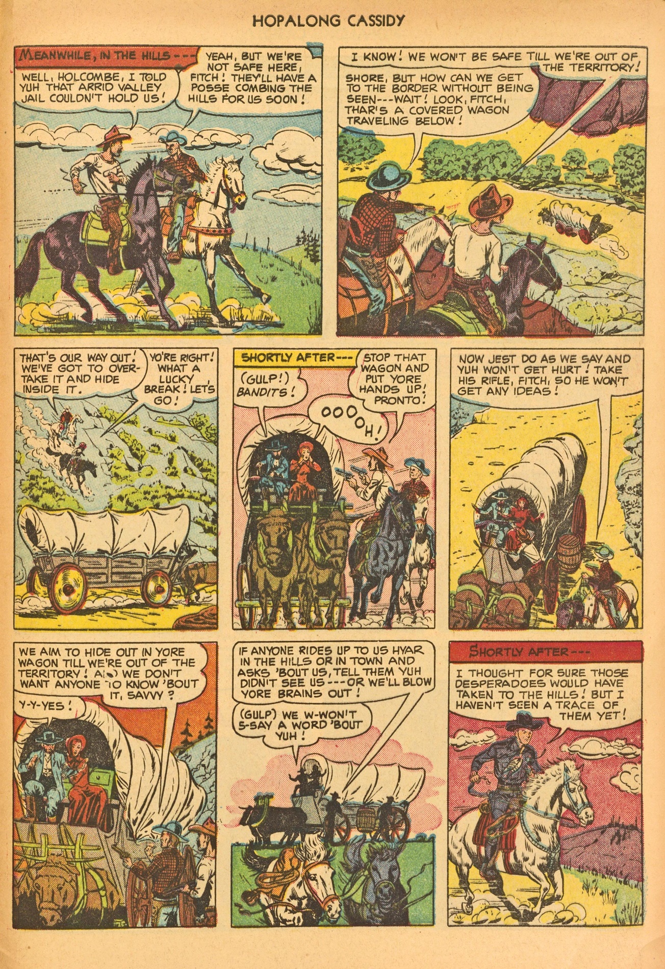 Read online Hopalong Cassidy comic -  Issue #61 - 29