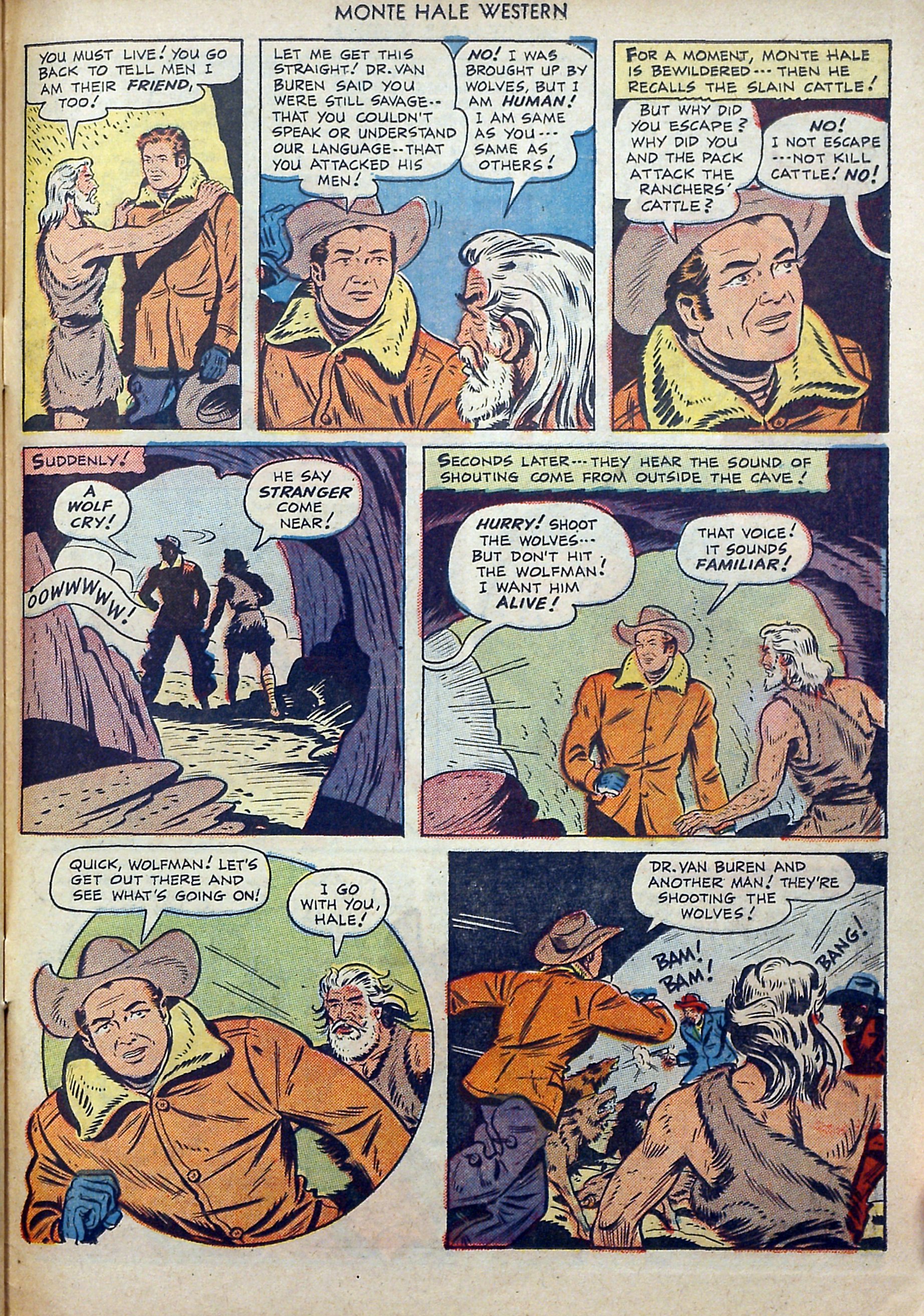 Read online Monte Hale Western comic -  Issue #40 - 47