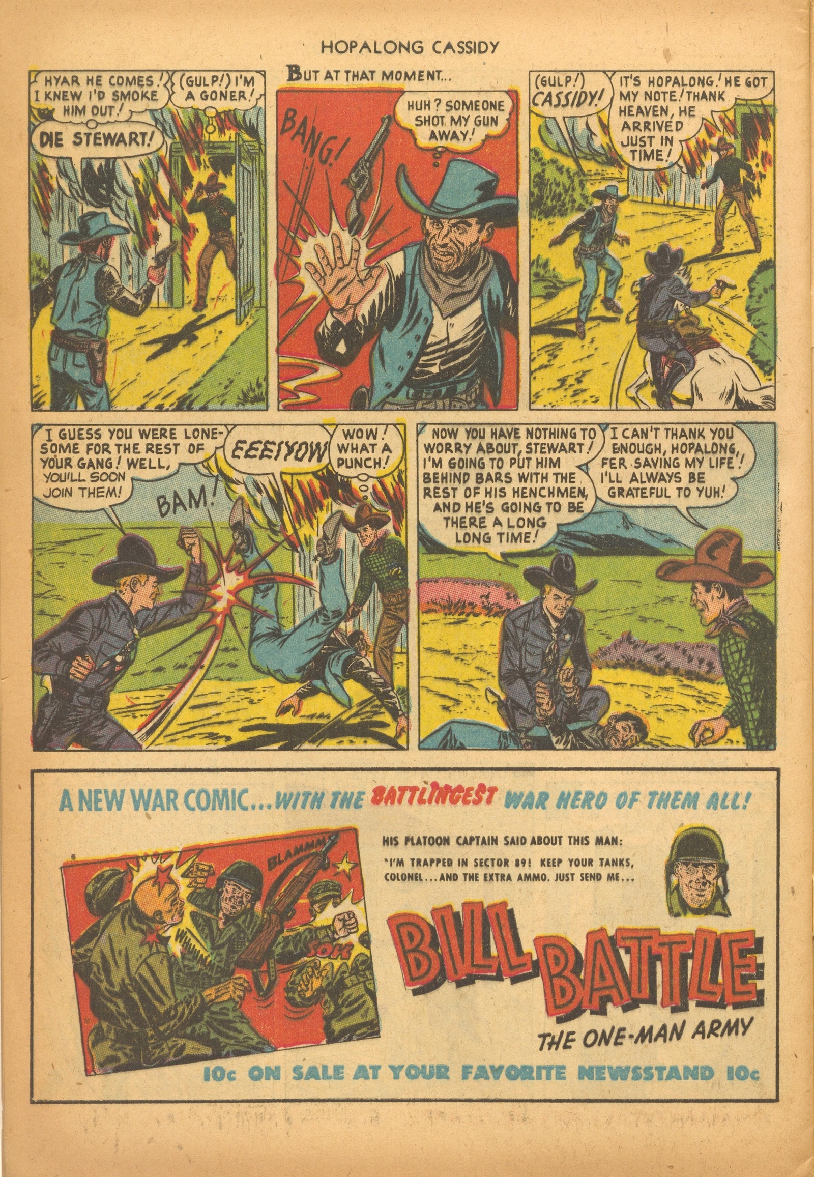 Read online Hopalong Cassidy comic -  Issue #73 - 32