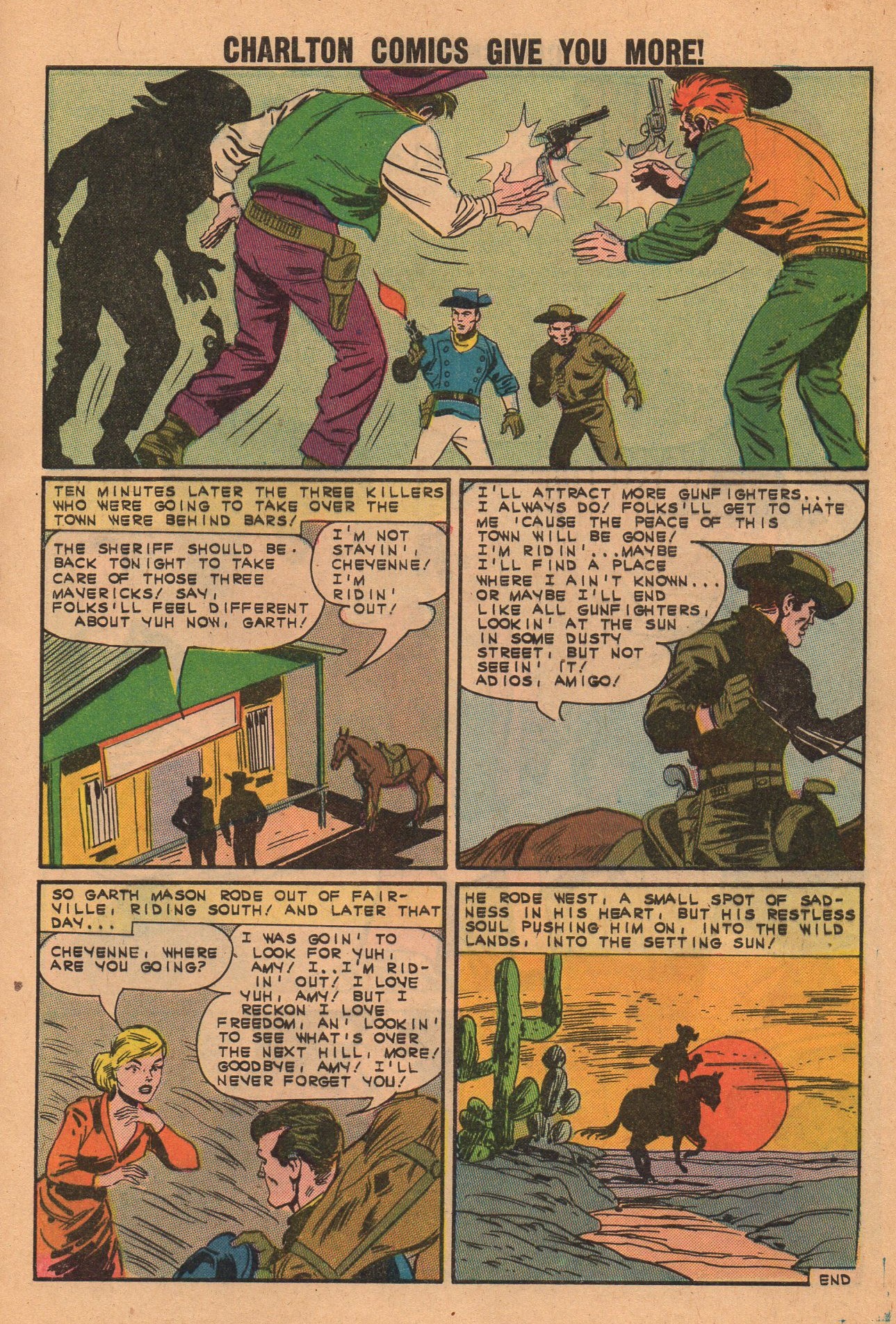 Read online Cheyenne Kid comic -  Issue #42 - 9
