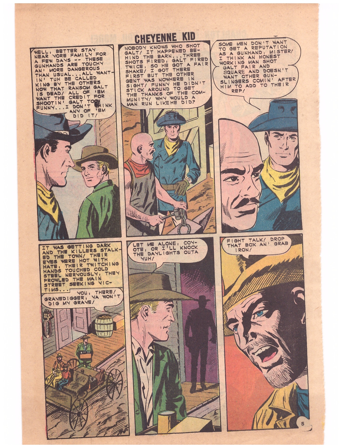 Read online Cheyenne Kid comic -  Issue #46 - 8