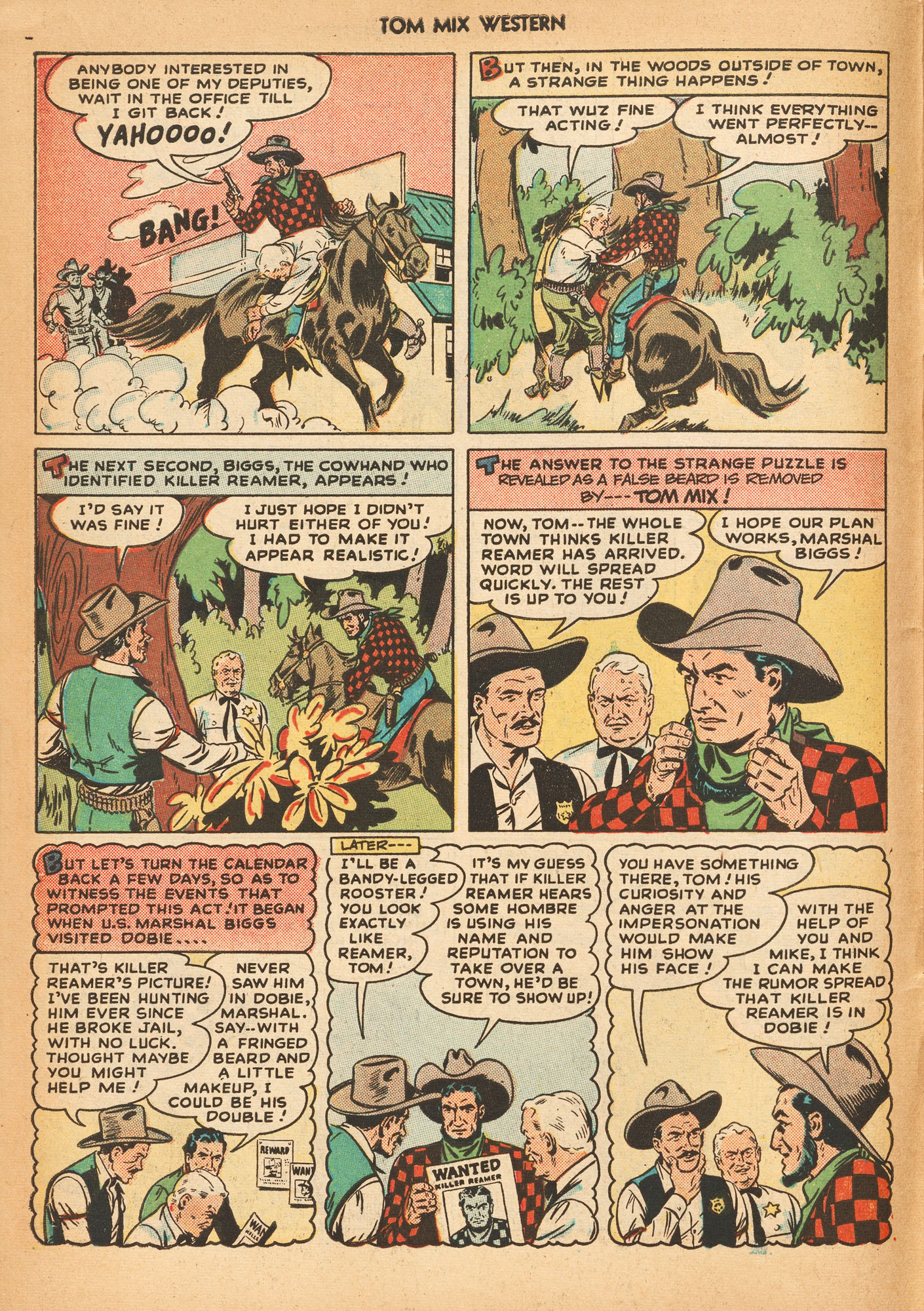 Read online Tom Mix Western (1948) comic -  Issue #15 - 6