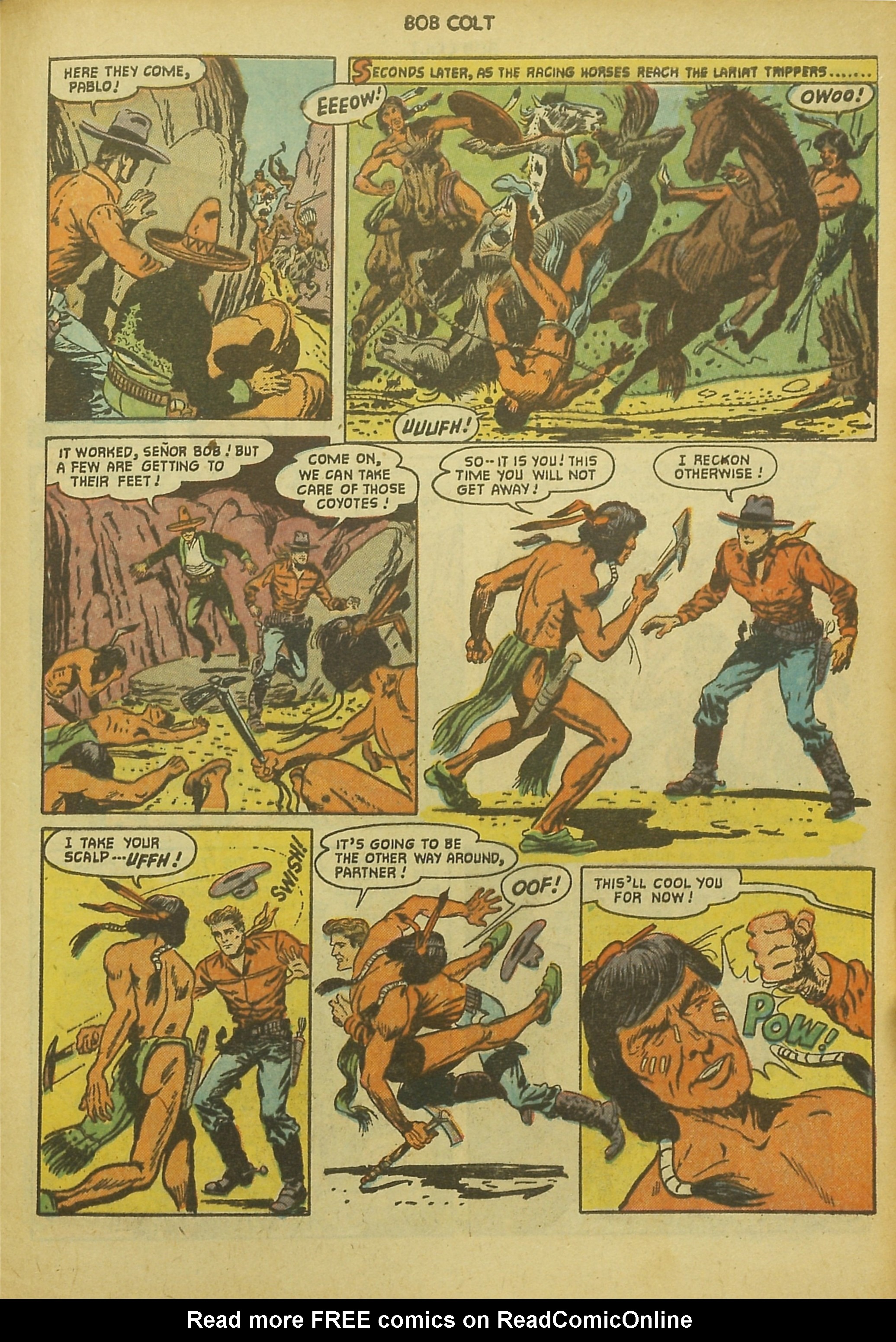 Read online Bob Colt Western comic -  Issue #9 - 33