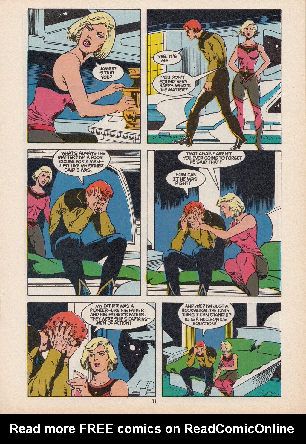 Read online Star Trek The Next Generation (1990) comic -  Issue #10 - 11