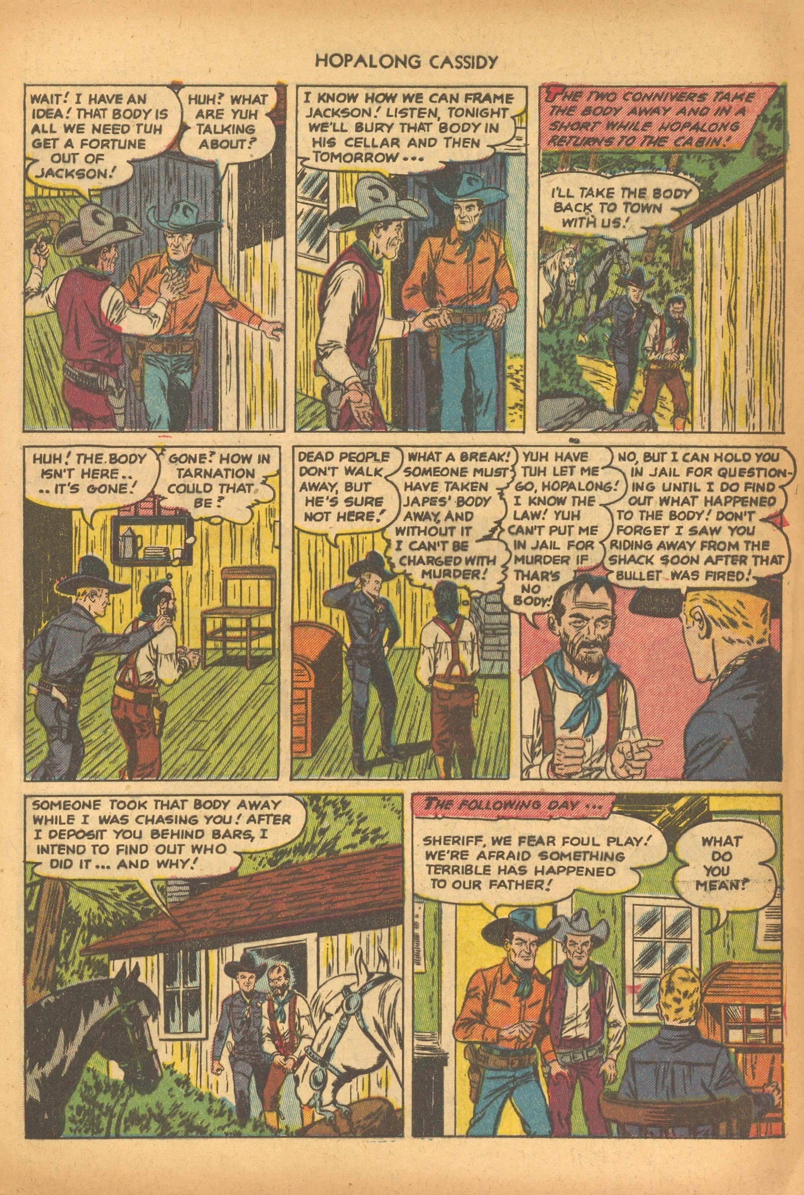 Read online Hopalong Cassidy comic -  Issue #72 - 29