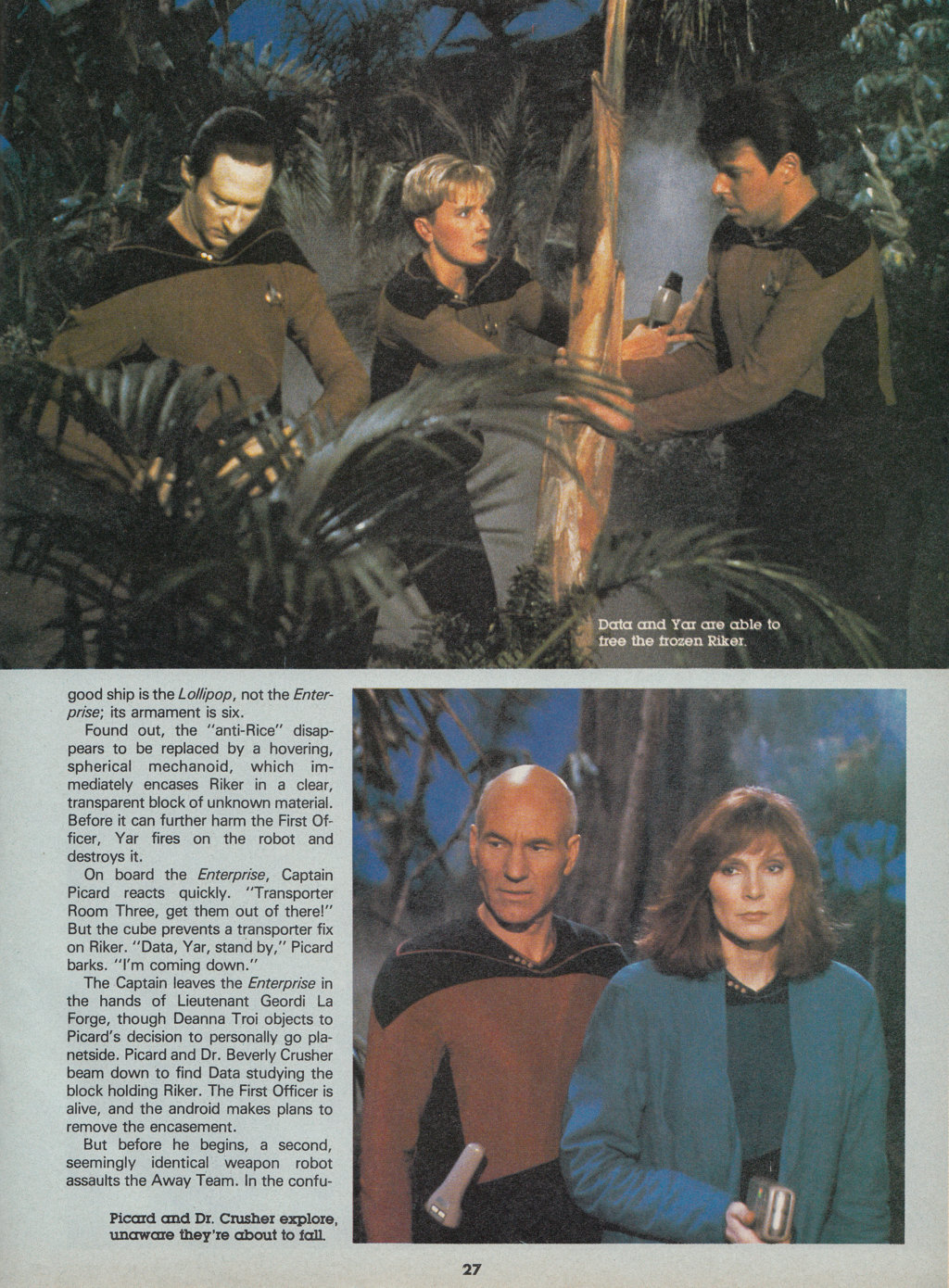 Read online Star Trek The Next Generation (1990) comic -  Issue #2 - 27