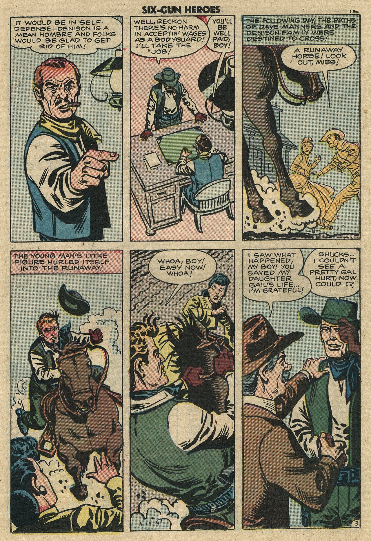 Read online Six-Gun Heroes comic -  Issue #45 - 14