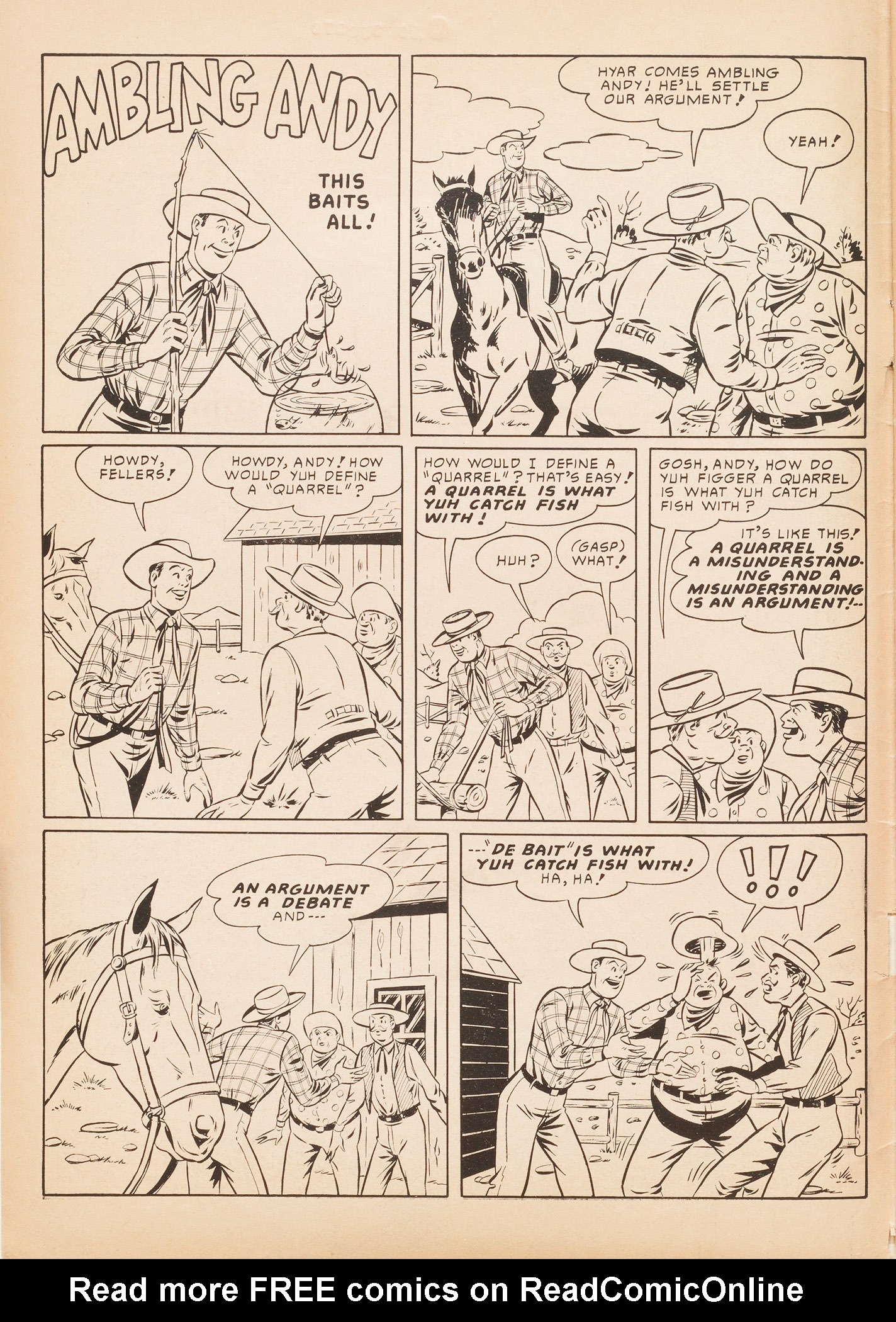 Read online Rod Cameron Western comic -  Issue #5 - 2