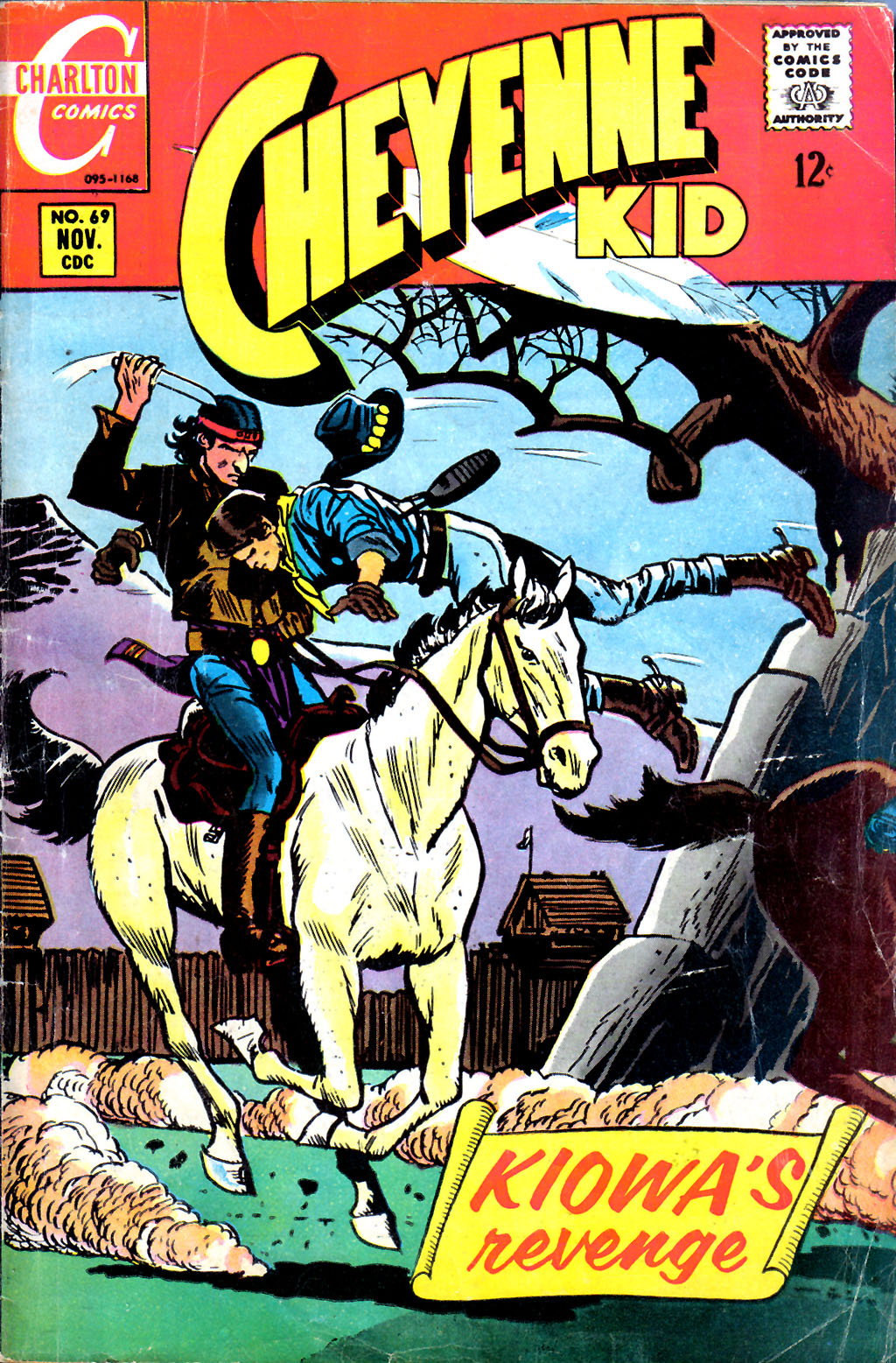 Read online Cheyenne Kid comic -  Issue #69 - 1