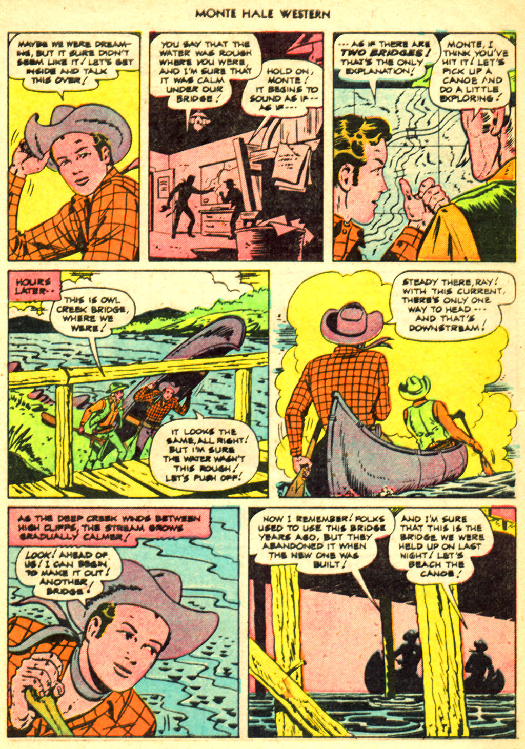 Read online Monte Hale Western comic -  Issue #61 - 9