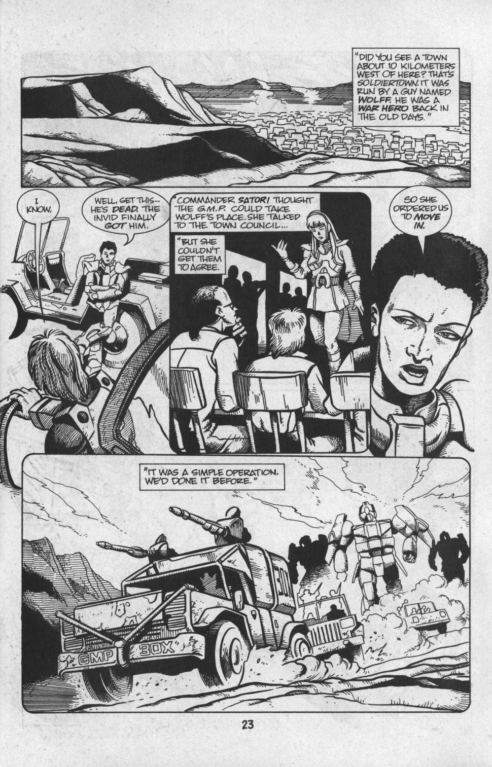 Read online Robotech: Invid War comic -  Issue #15 - 25