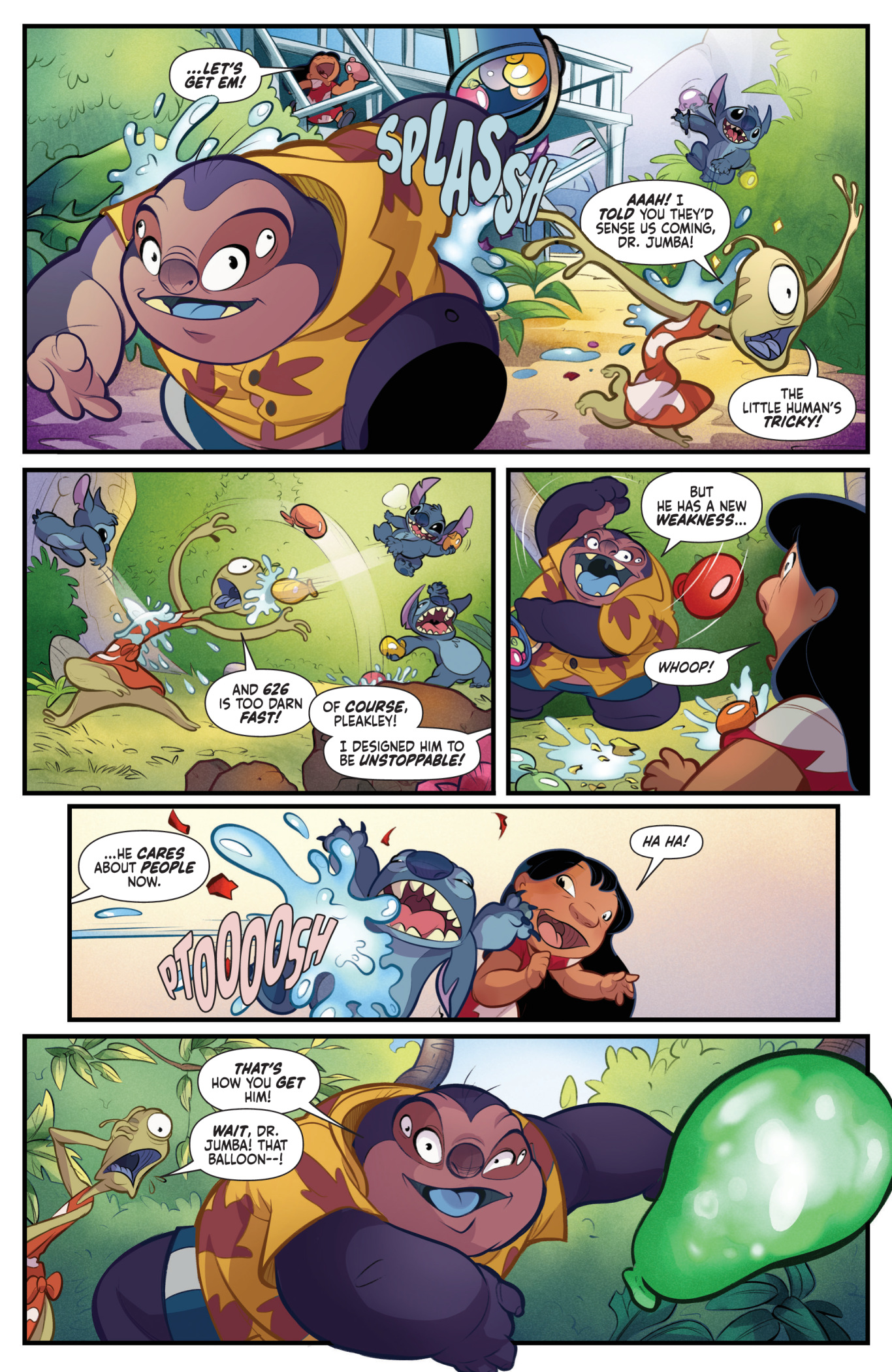 Read online Lilo & Stitch comic -  Issue #1 - 10