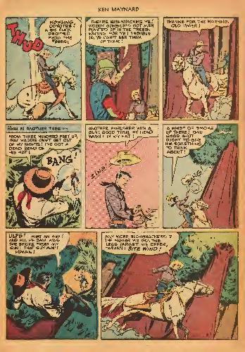 Read online Ken Maynard Western comic -  Issue #6 - 9