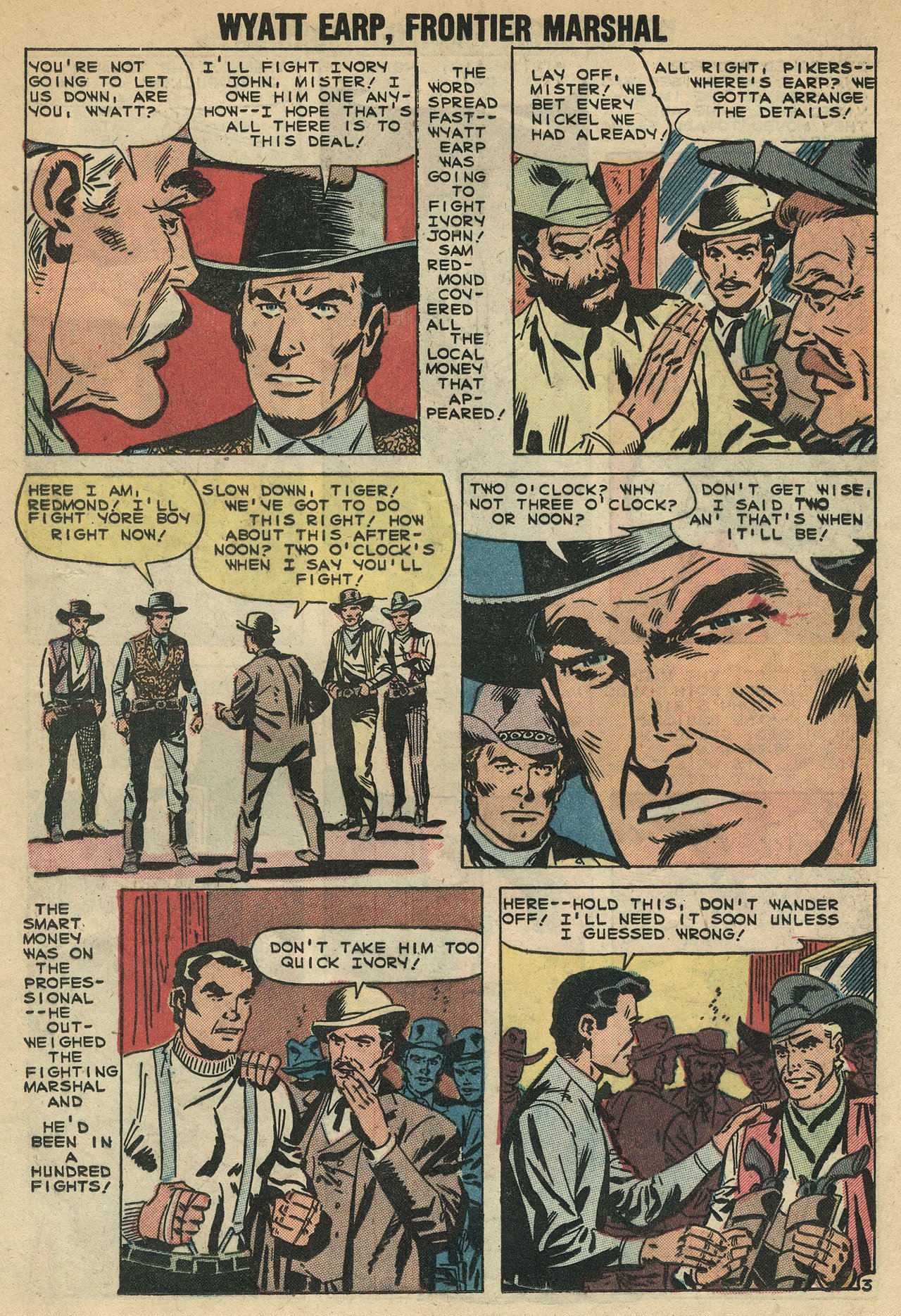 Read online Wyatt Earp Frontier Marshal comic -  Issue #25 - 17