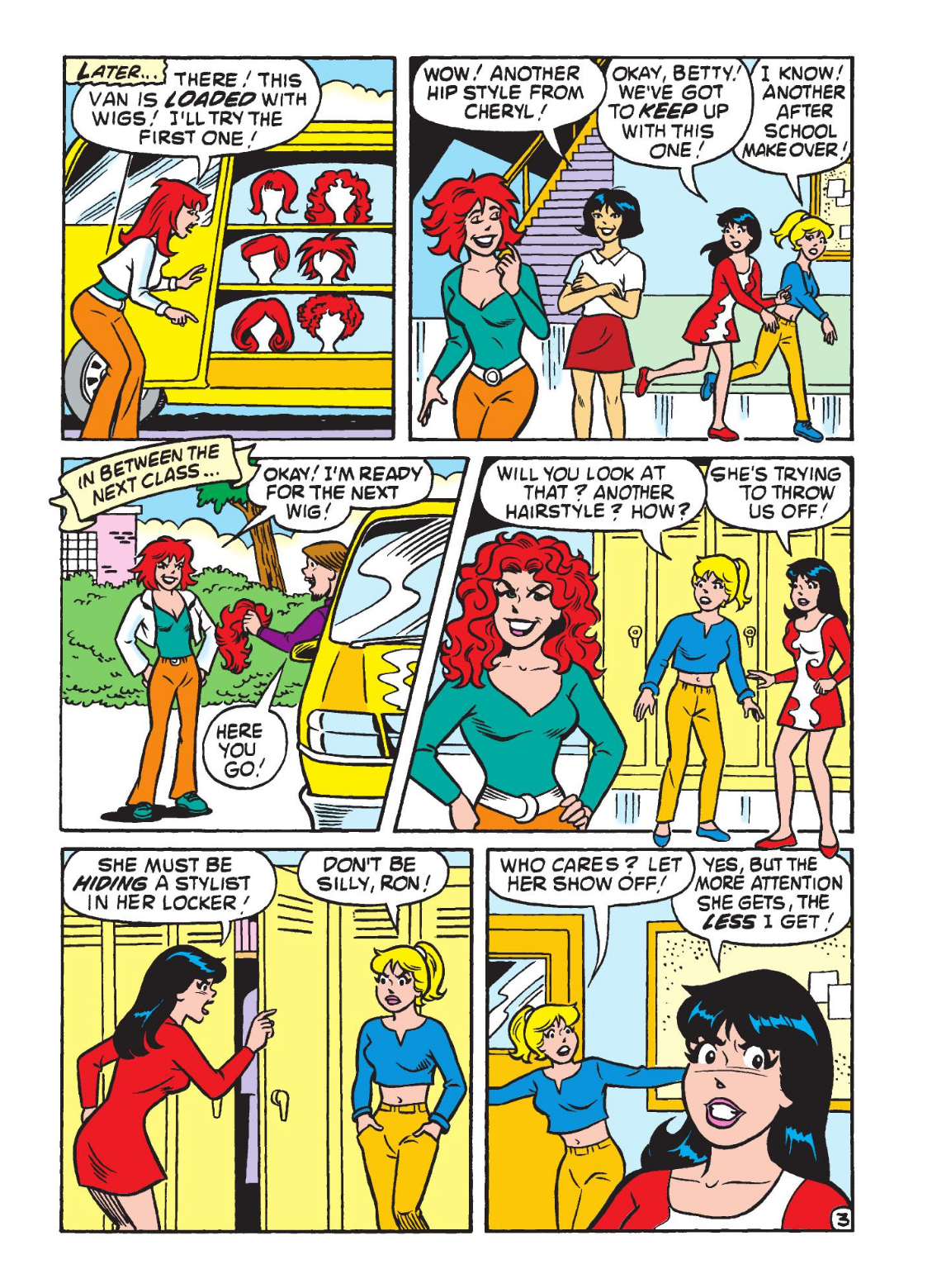 Read online World of Betty & Veronica Digest comic -  Issue #18 - 159