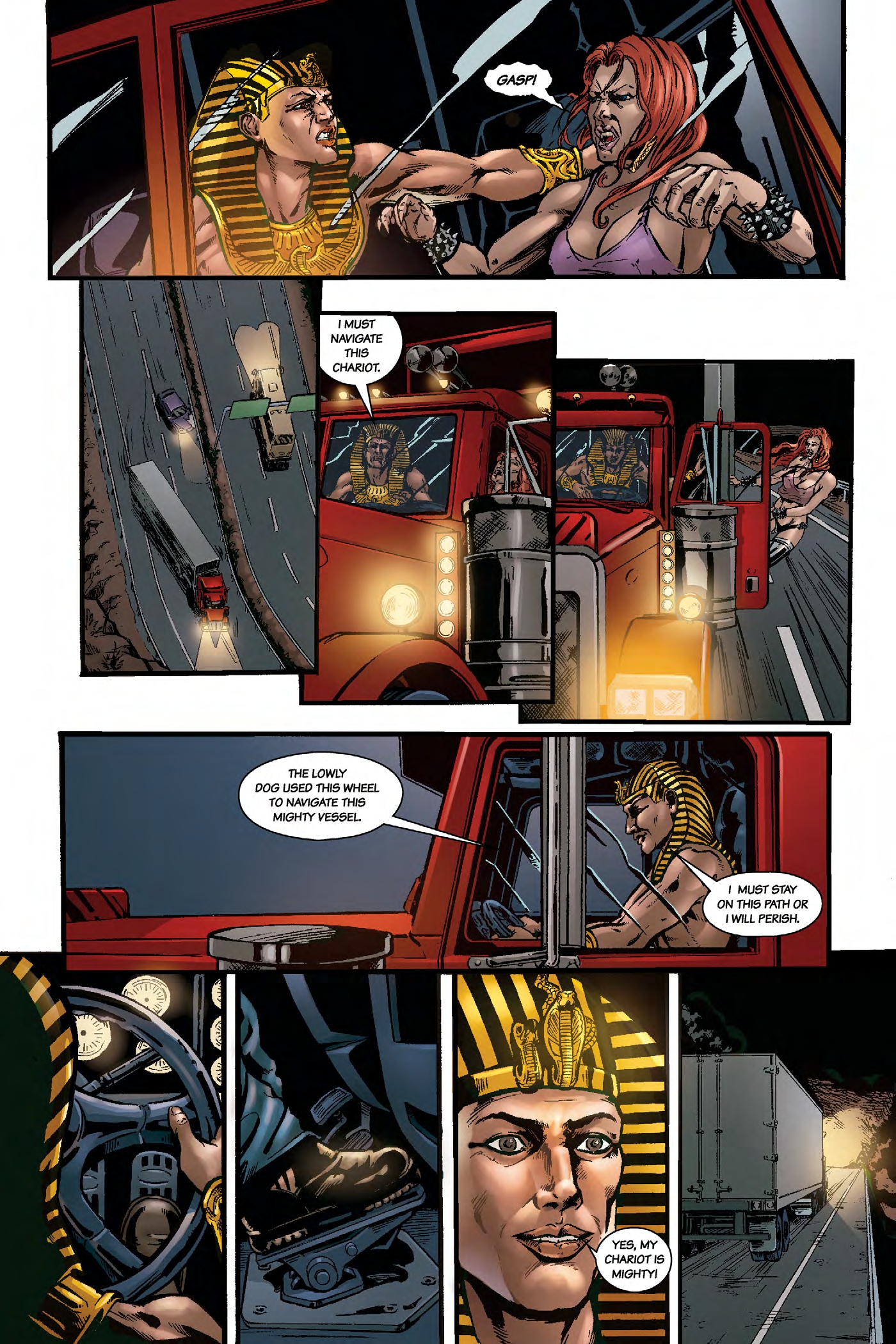Read online King Tut: Truck Driving Pharaoh comic -  Issue #1 - 16