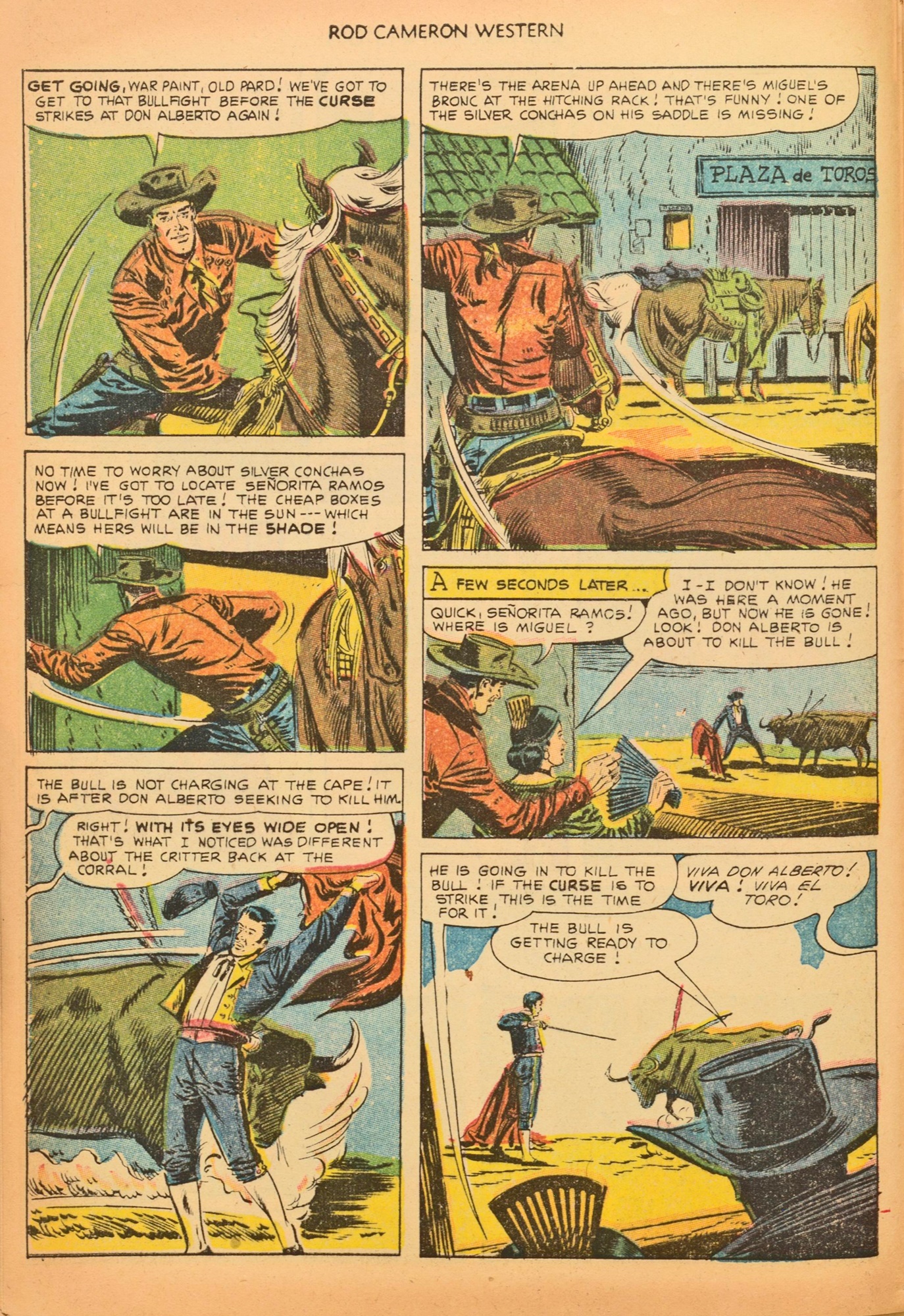 Read online Rod Cameron Western comic -  Issue #19 - 8