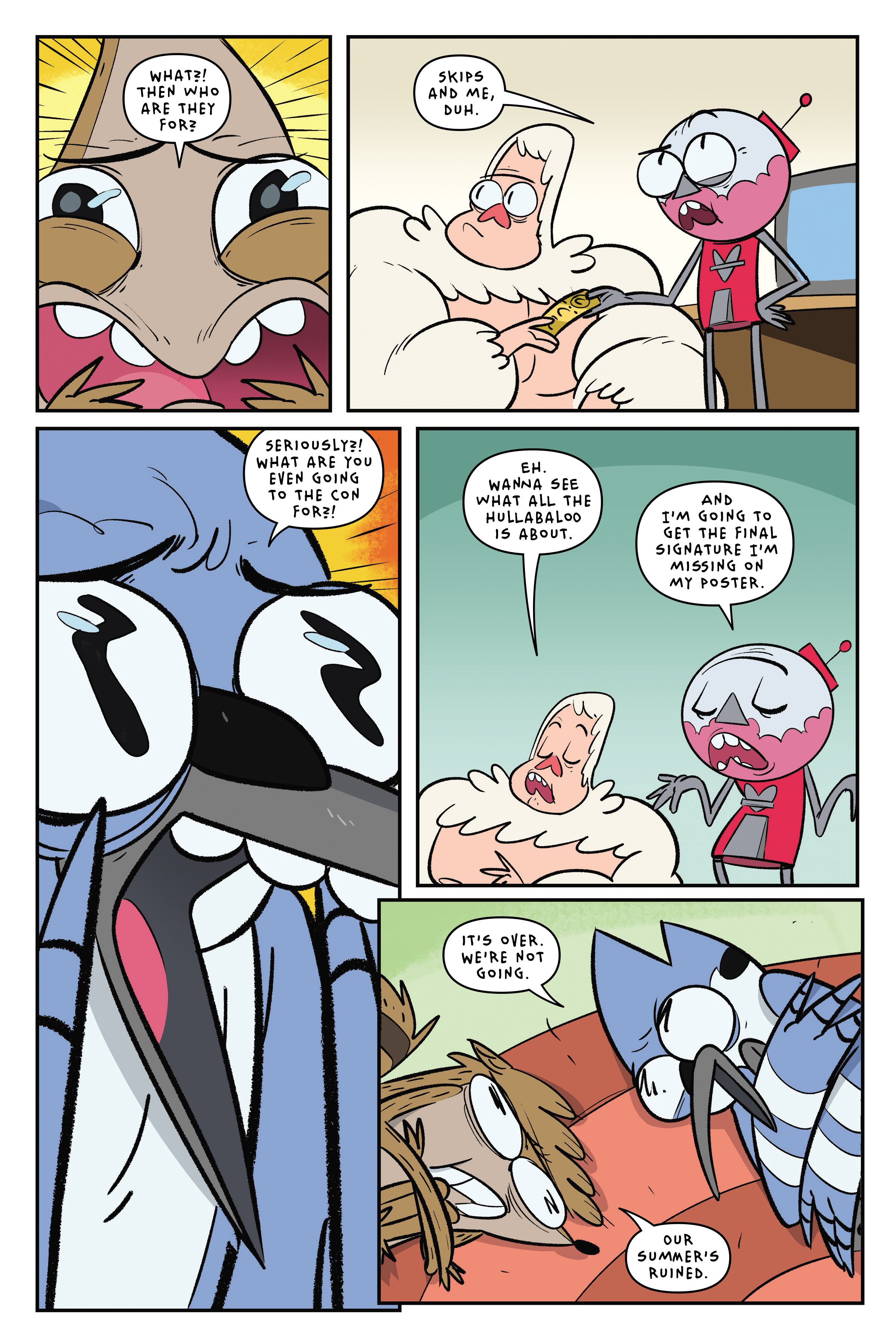Read online Regular Show: Comic Conned comic -  Issue # TPB - 31