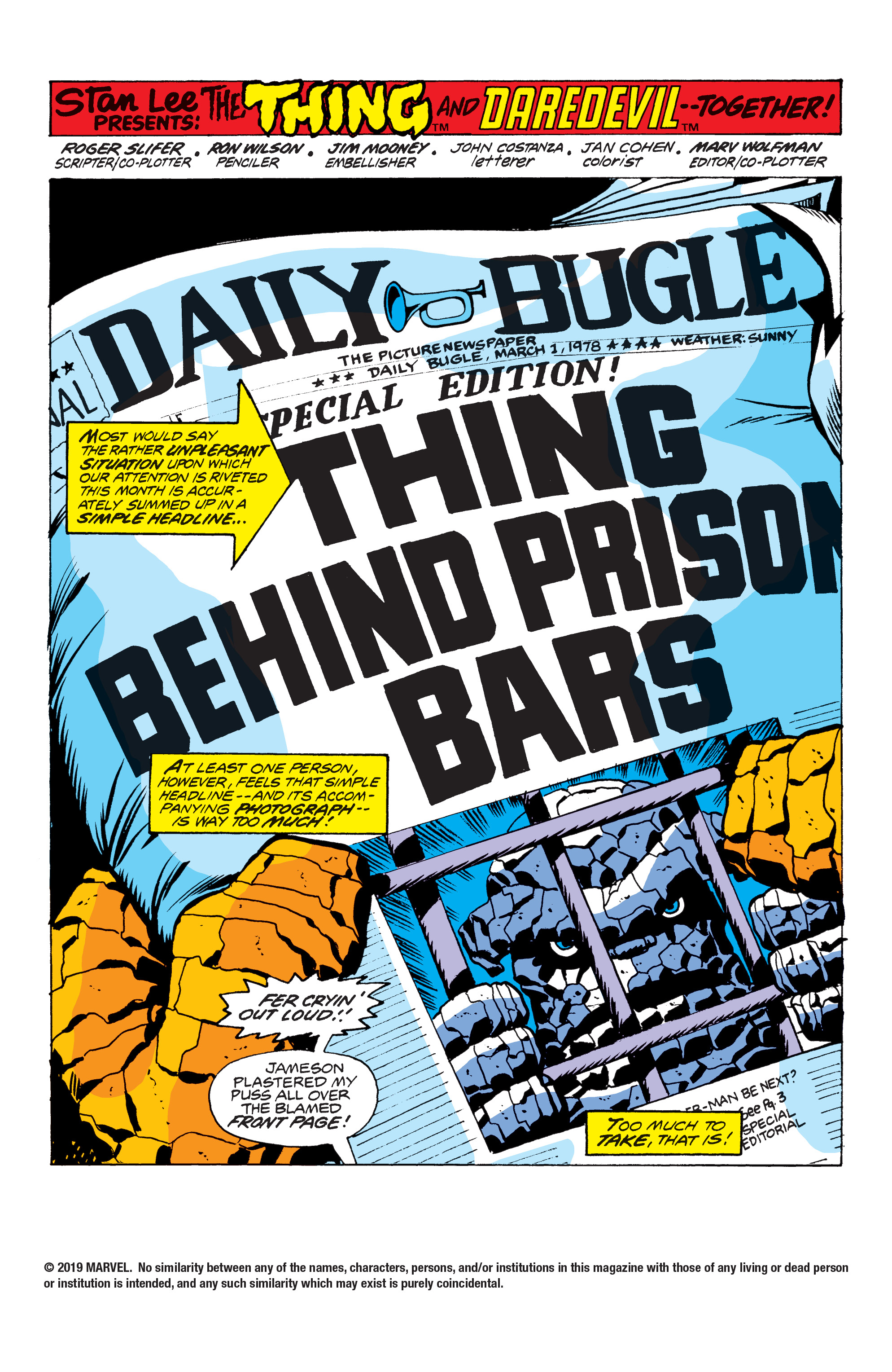 Read online Marvel Two-In-One comic -  Issue #38 - 2