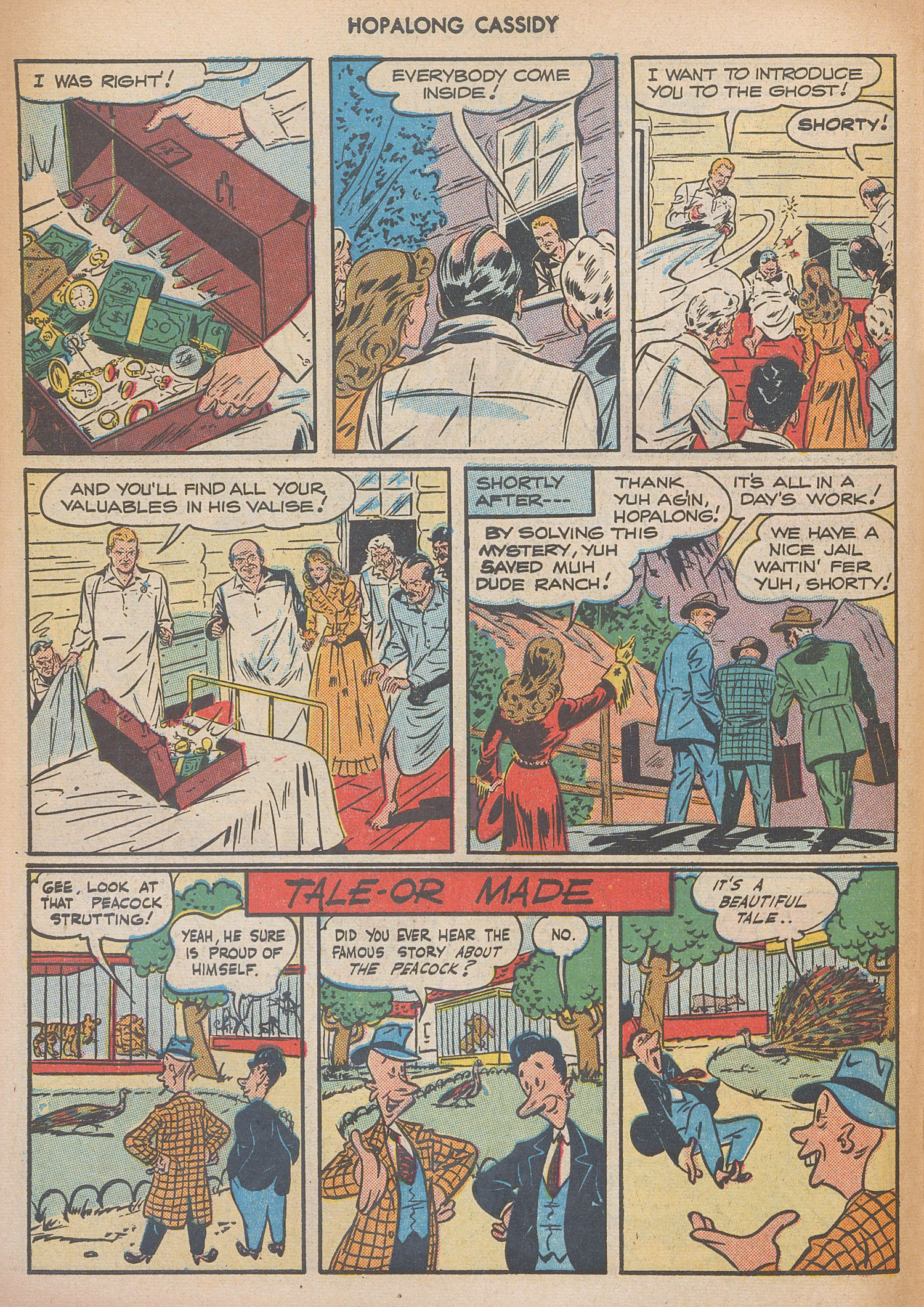 Read online Hopalong Cassidy comic -  Issue #18 - 22