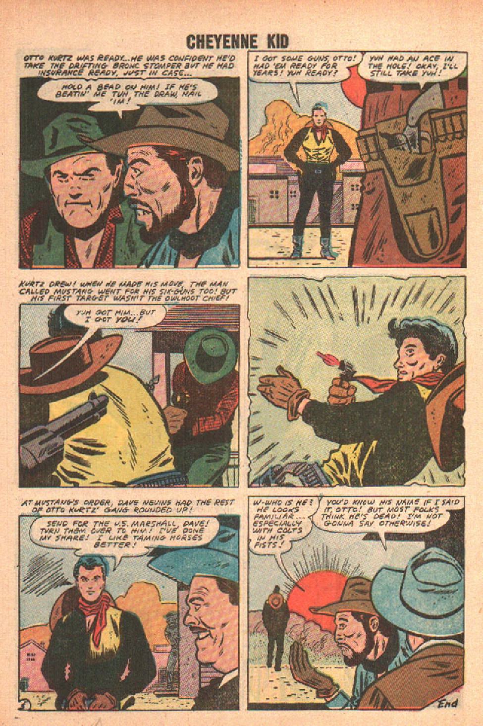 Read online Cheyenne Kid comic -  Issue #11 - 58