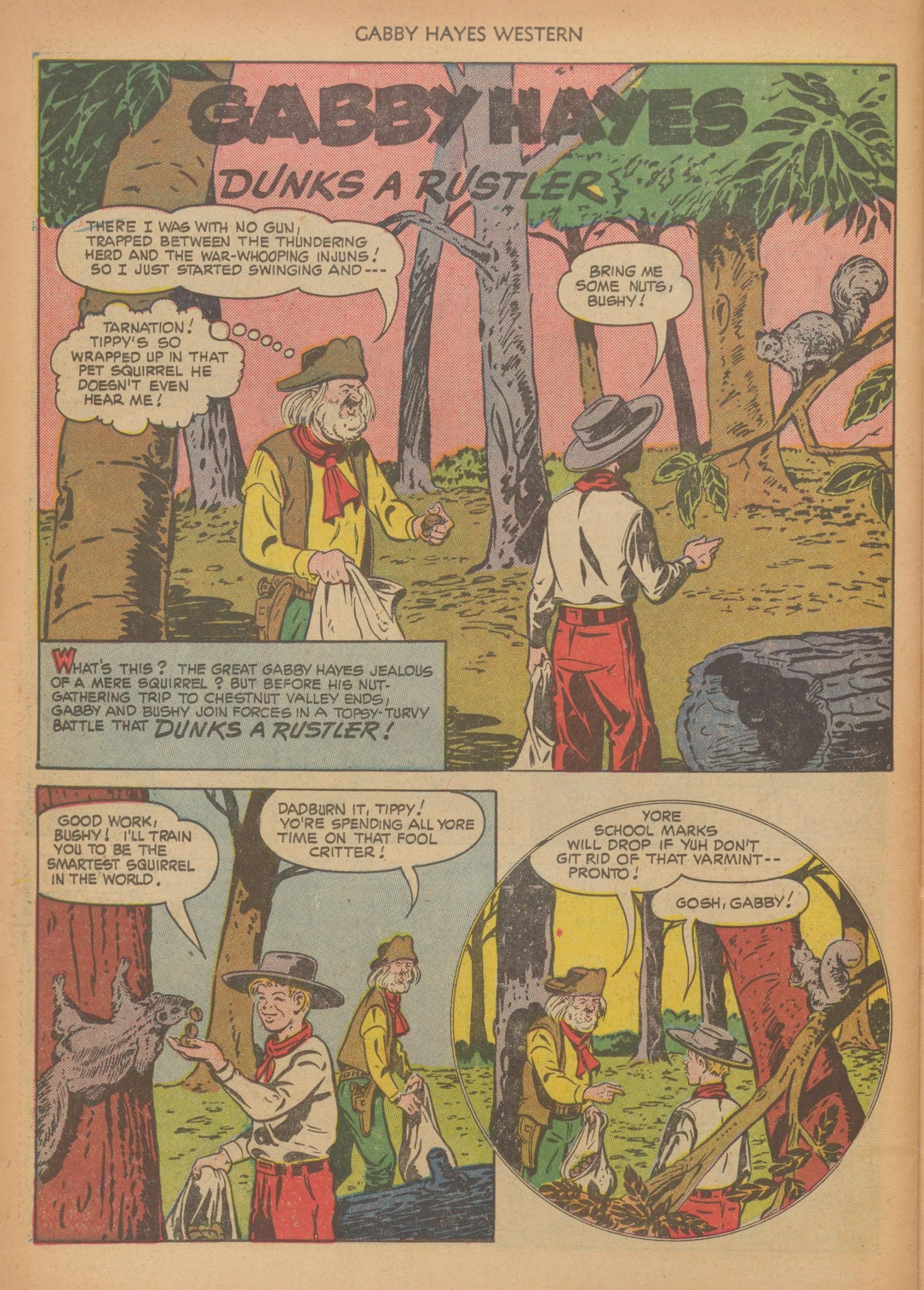 Read online Gabby Hayes Western comic -  Issue #29 - 42