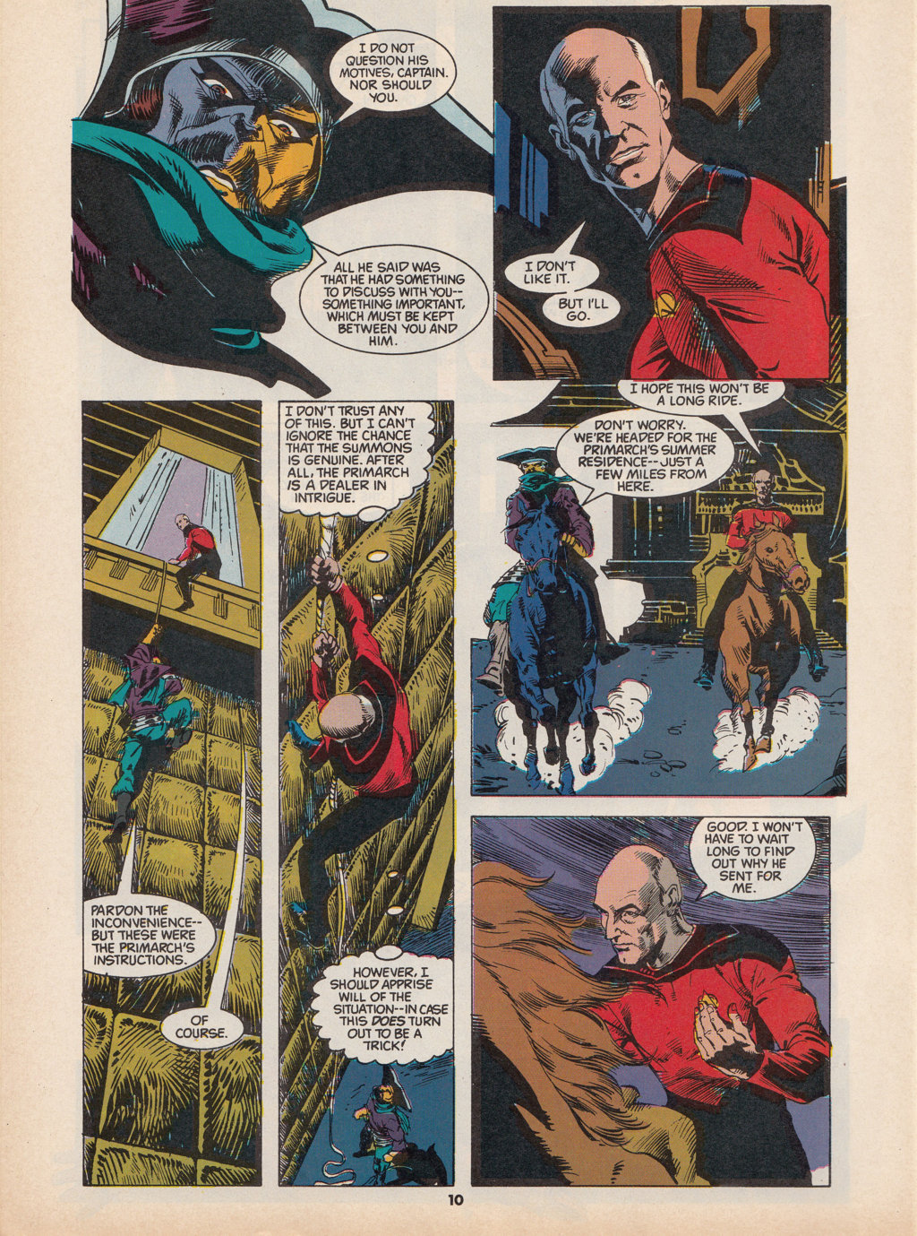 Read online Star Trek The Next Generation (1990) comic -  Issue #9 - 10