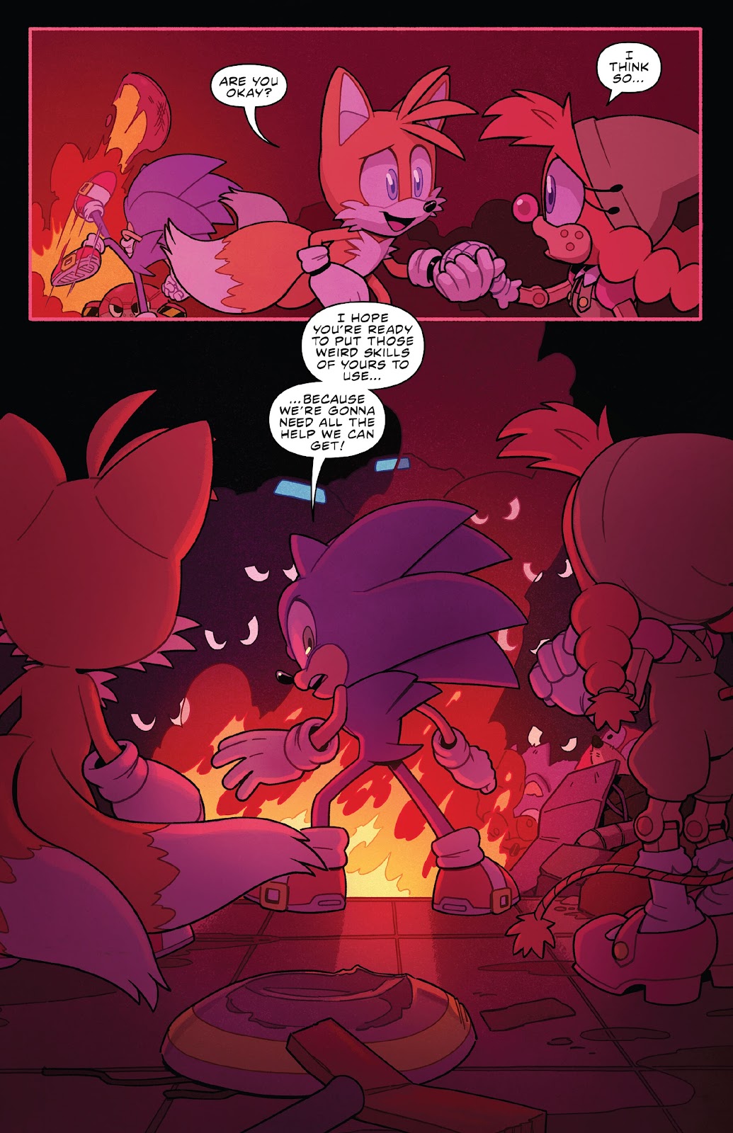 Sonic the Hedgehog: Sonic & Tails: Best Buds Forever issue TPB - Page 73