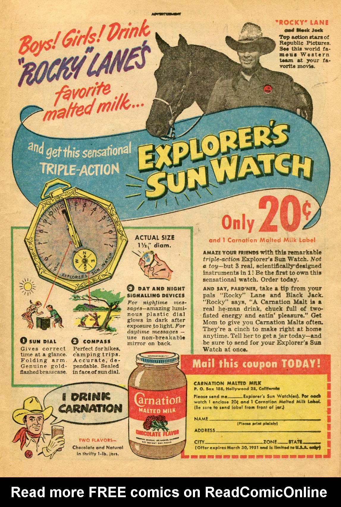 Read online Lash Larue Western (1949) comic -  Issue #9 - 15