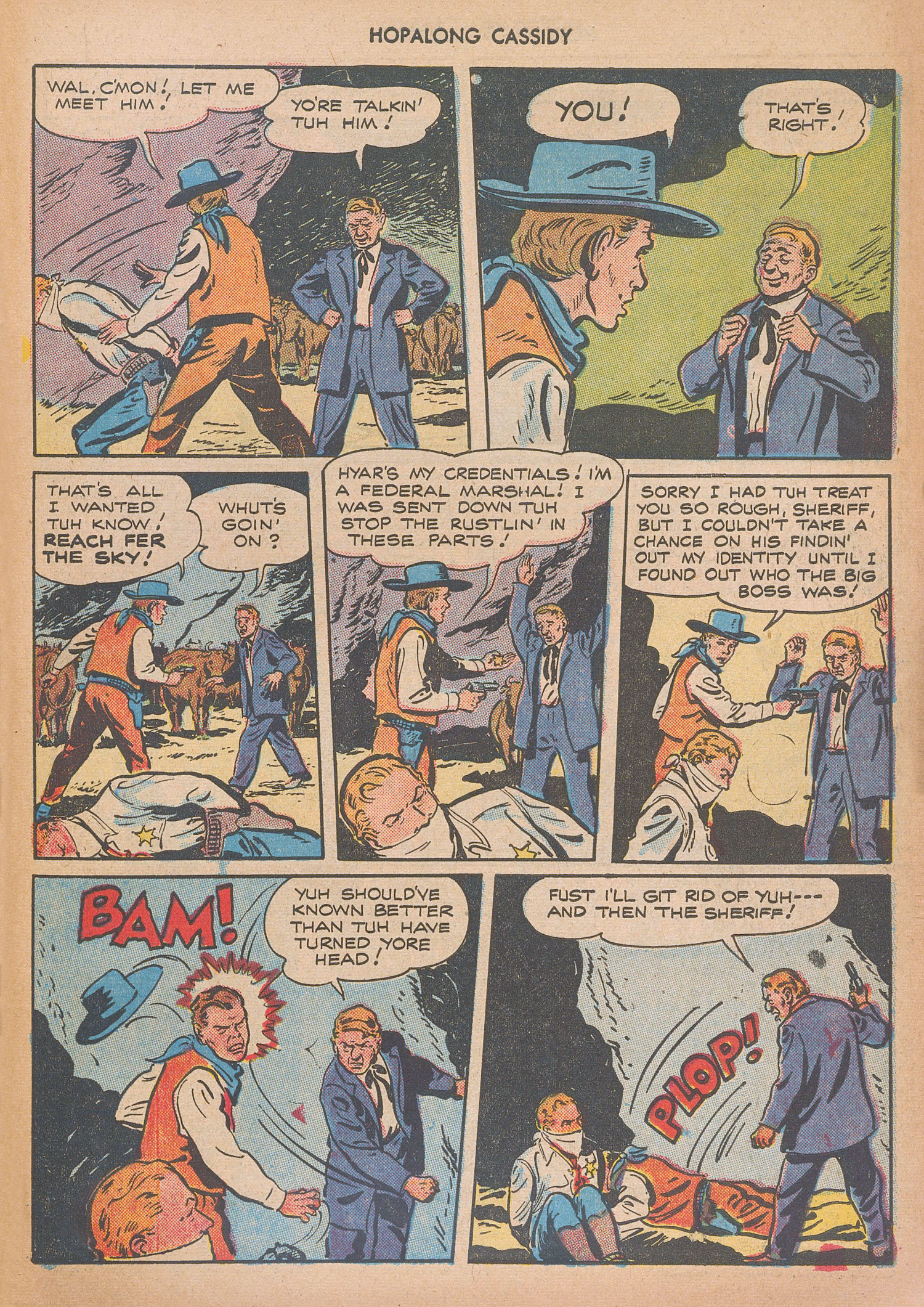 Read online Hopalong Cassidy comic -  Issue #15 - 47