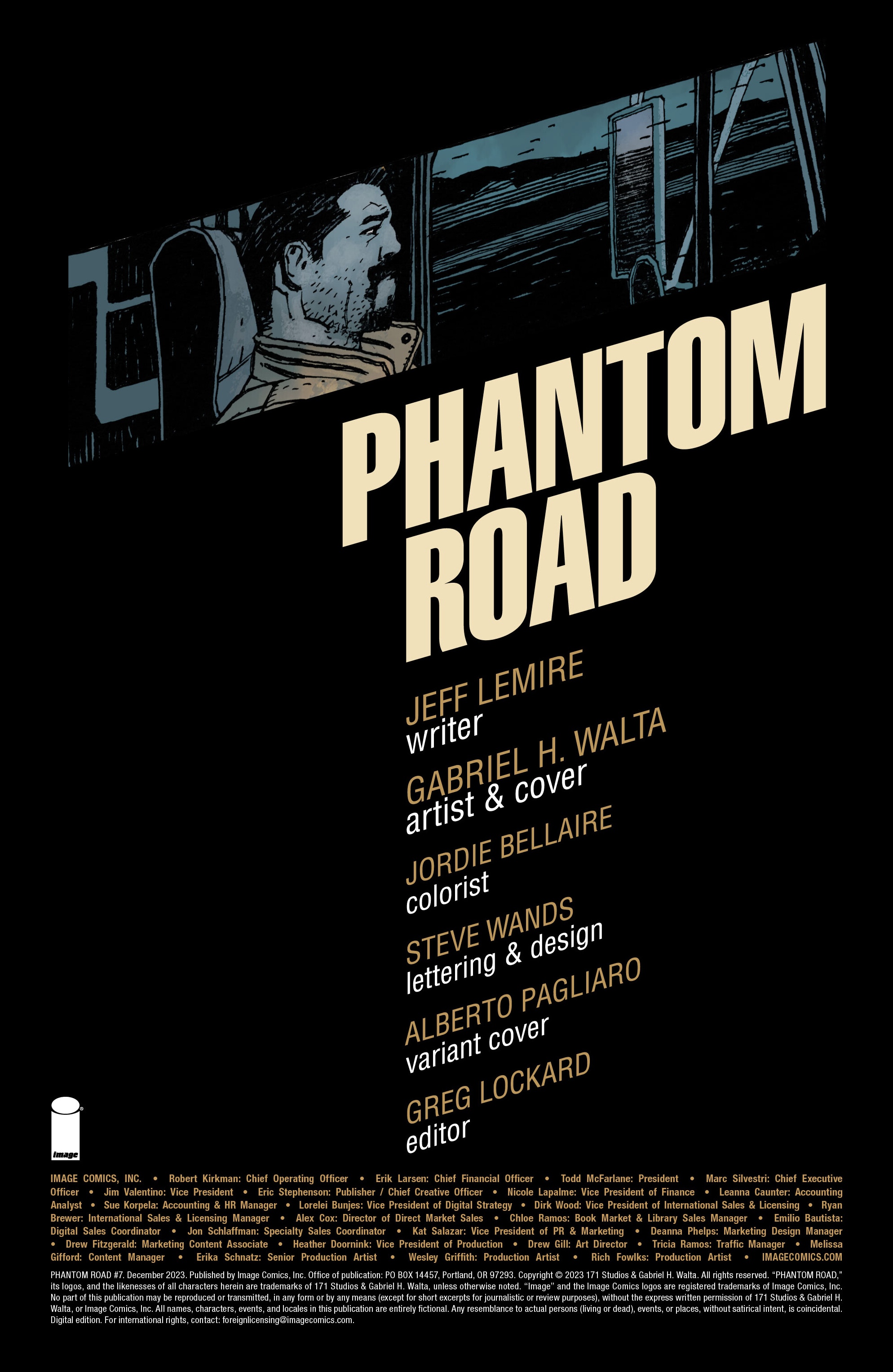 Read online Phantom Road comic -  Issue #7 - 2