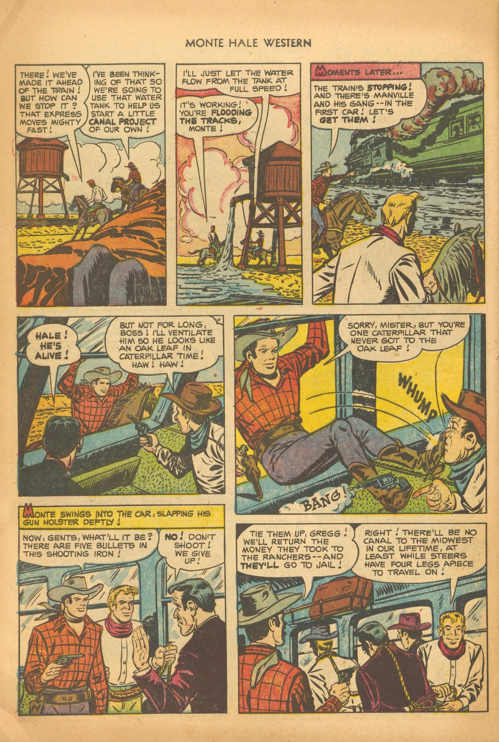 Read online Monte Hale Western comic -  Issue #80 - 28