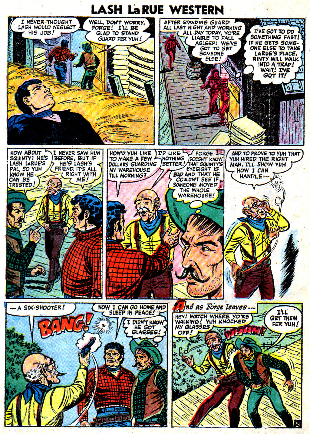 Read online Lash Larue Western (1949) comic -  Issue #59 - 30