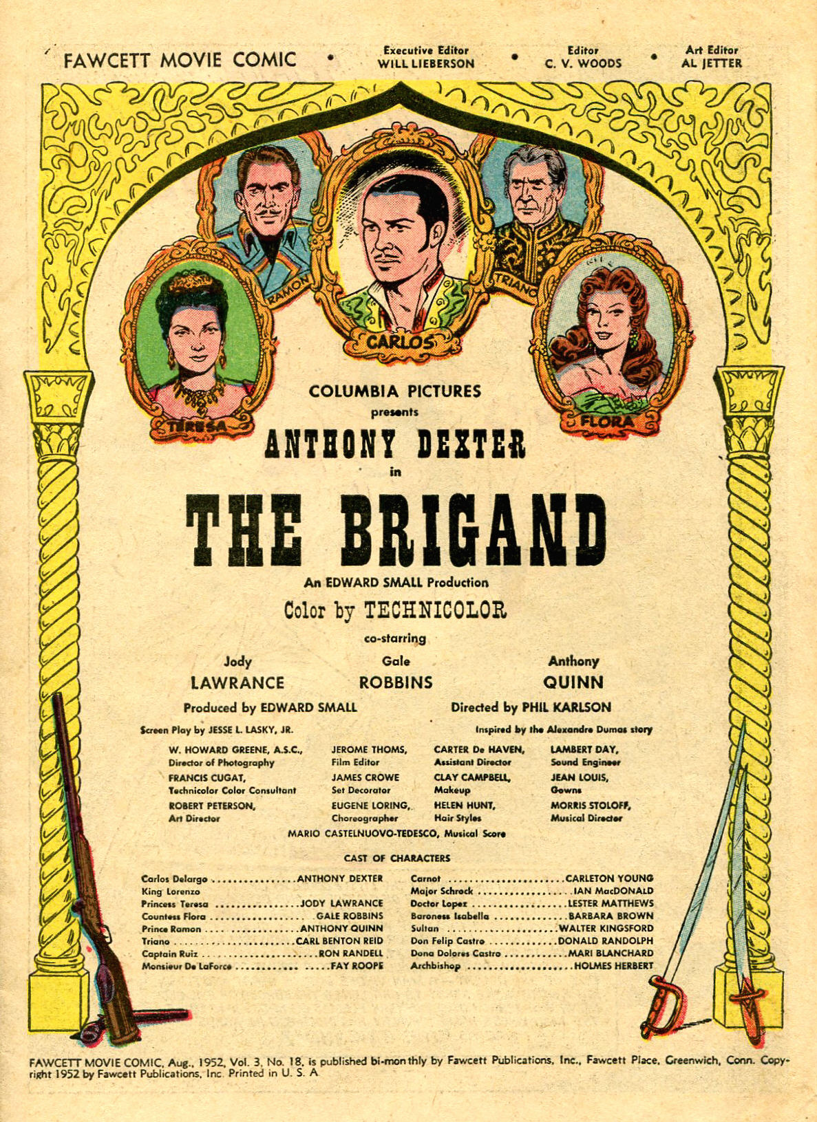 Read online Fawcett Movie Comic comic -  Issue #18 - 3